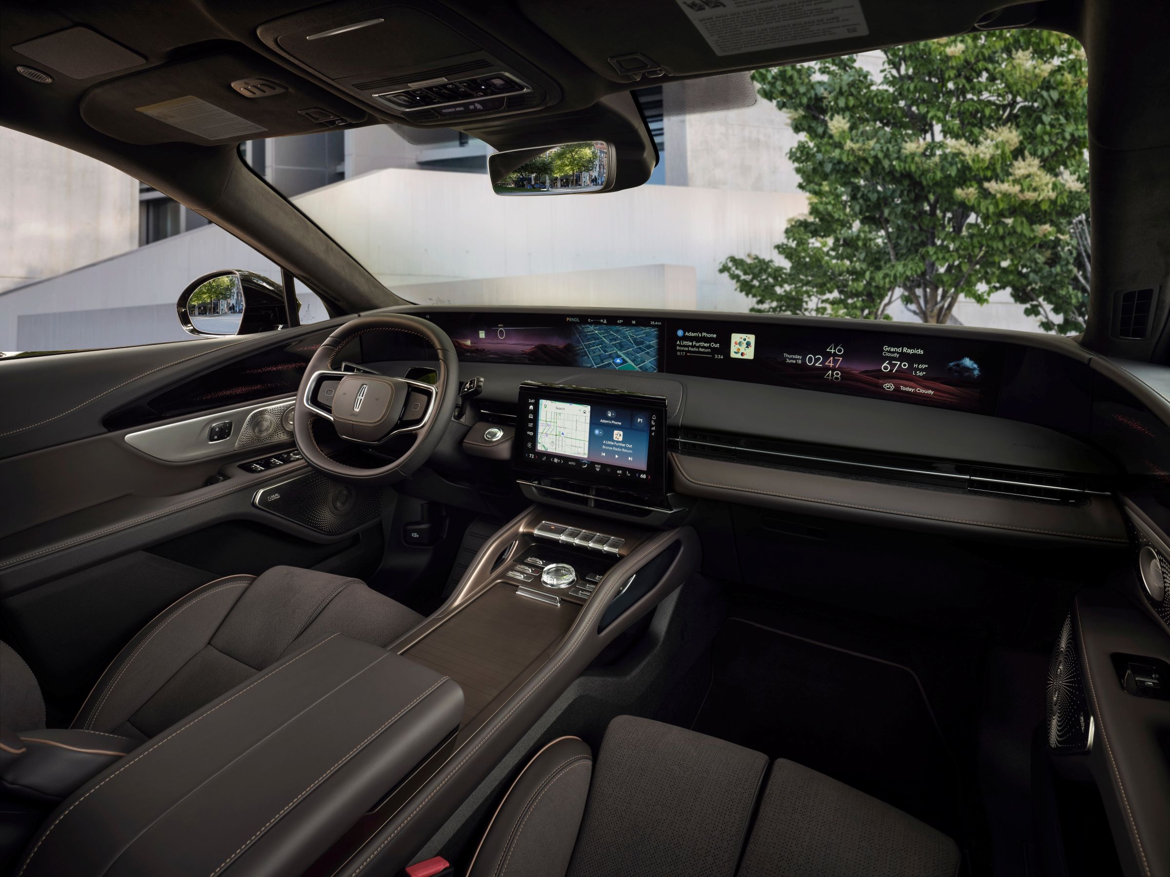 2027 Lincoln Nautilus Black Label with Eminent Hour theme interior front area