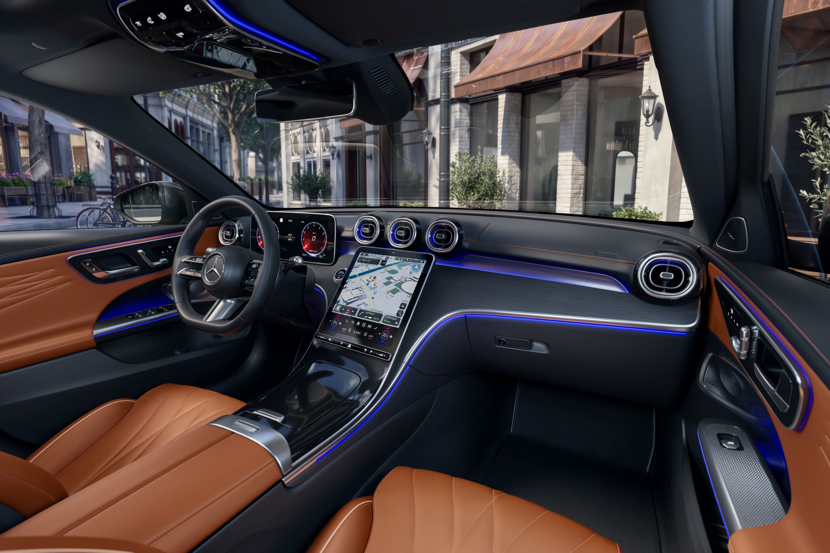 2027 Mercedes-Benz C-Class cabin front