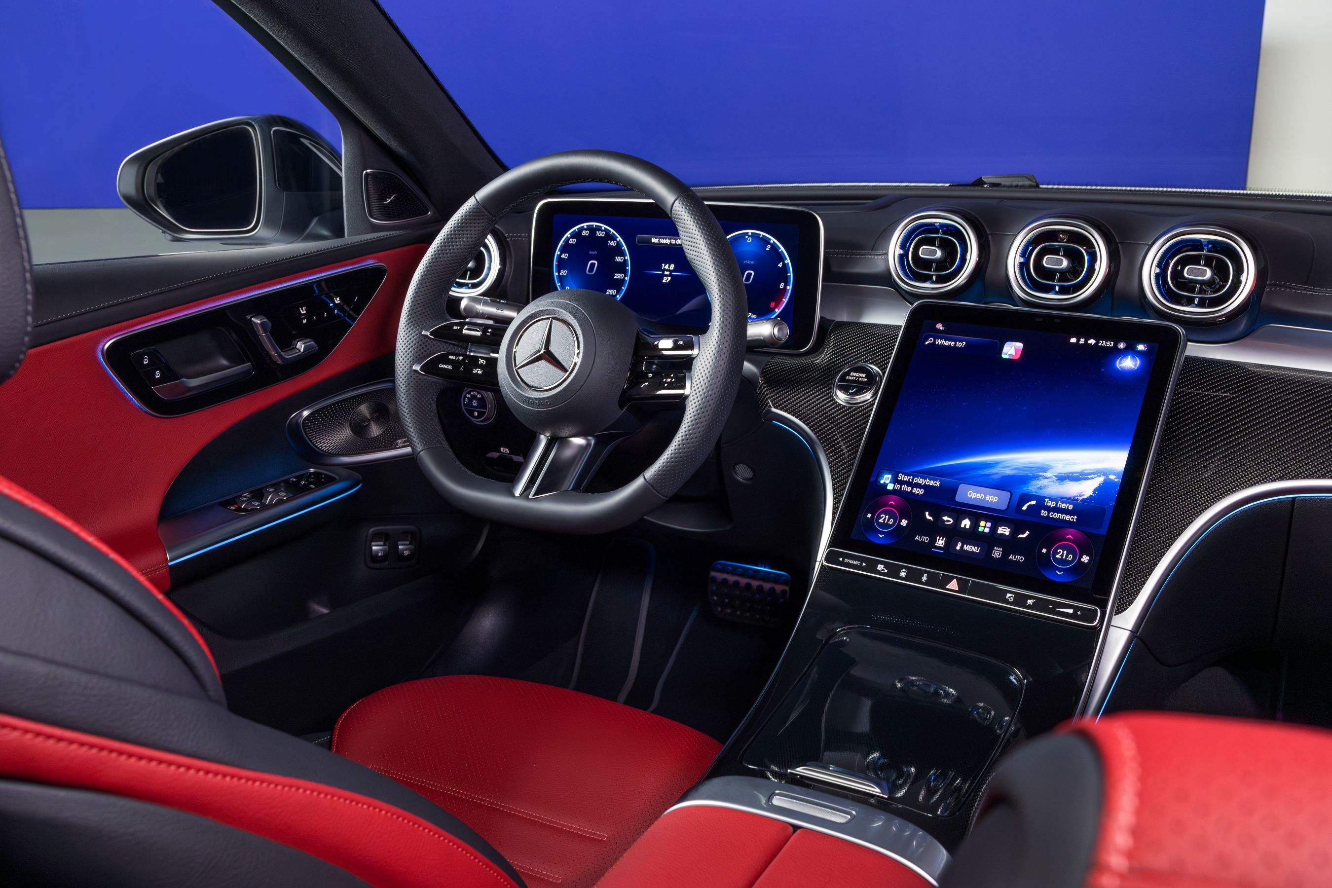 2027 Mercedes-Benz C-Class driver area