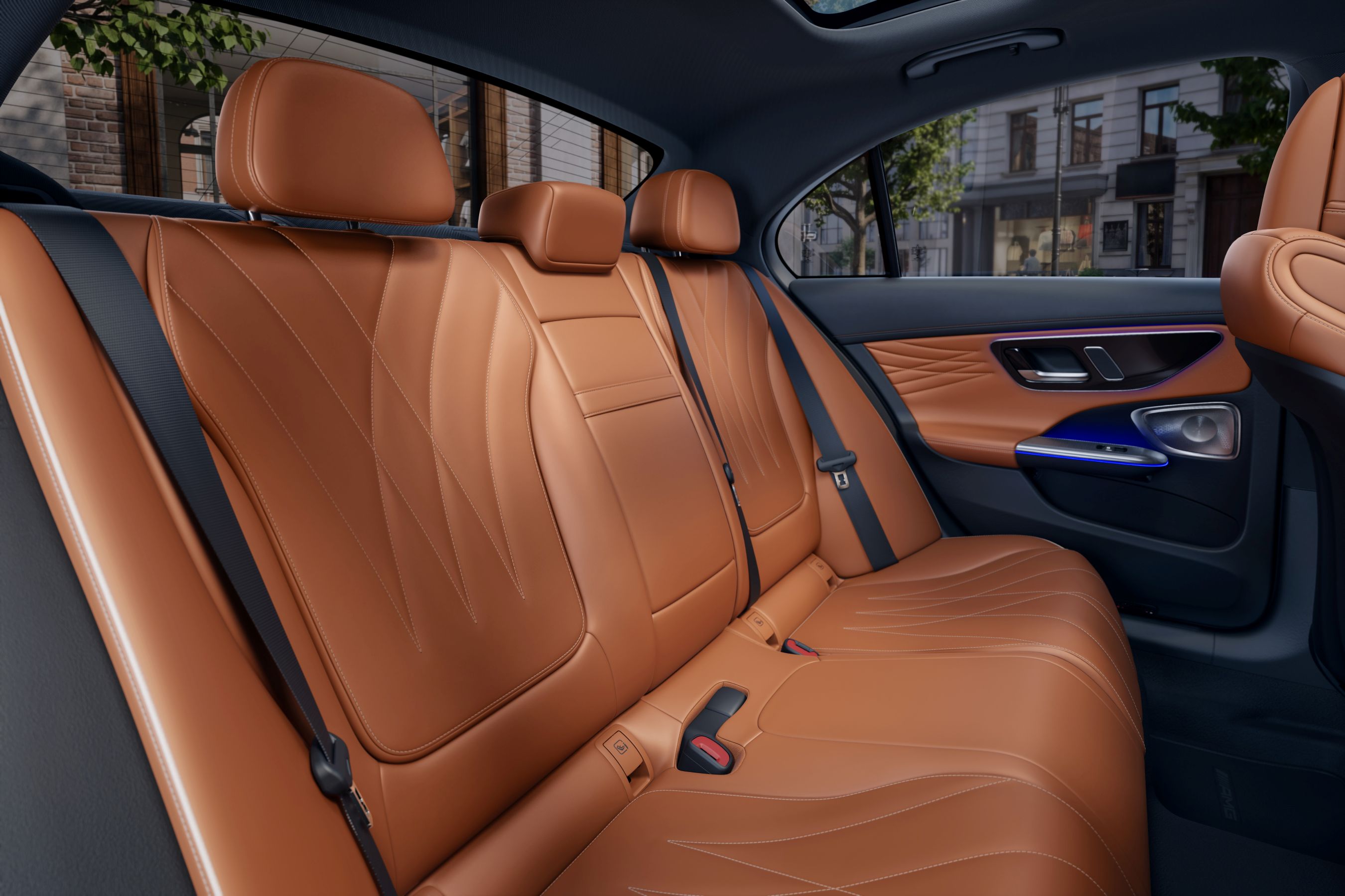 2027 Mercedes-Benz C-Class rear seats