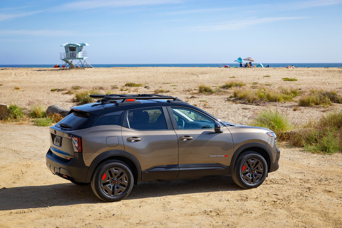 2027 Nissan Kicks Rock Creek side