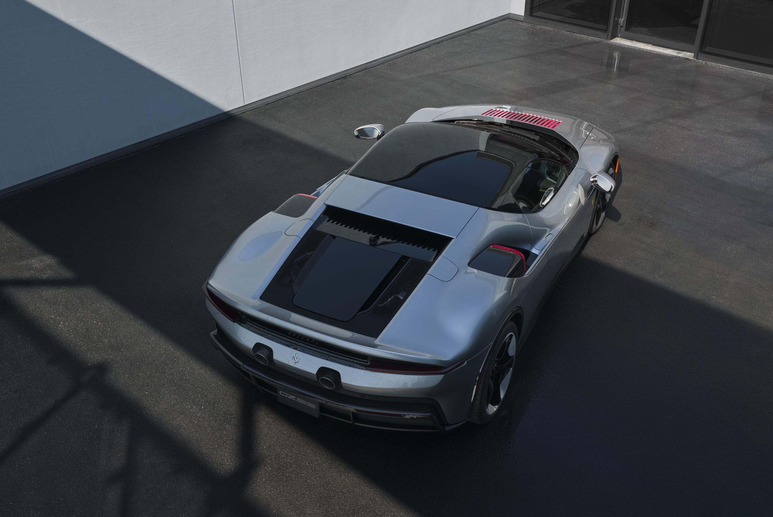 Ferrari CZ26 rear from above