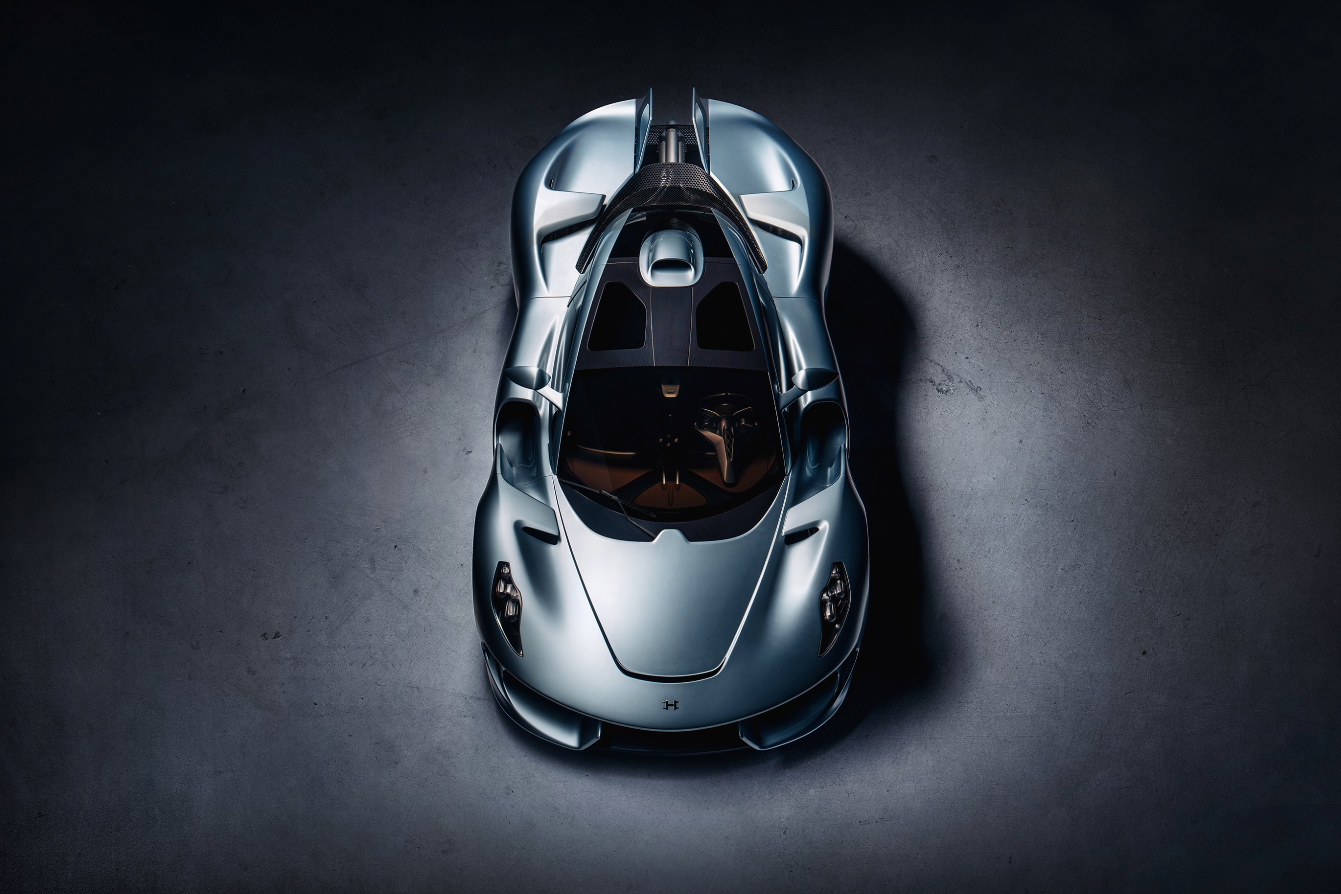 Hennessey Blackbird front from above