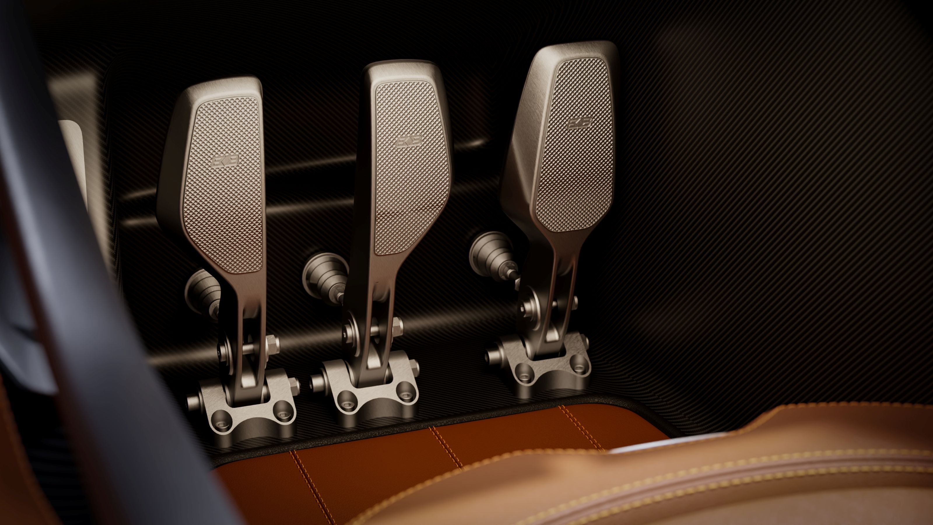 Hennessey Blackbird pedals
