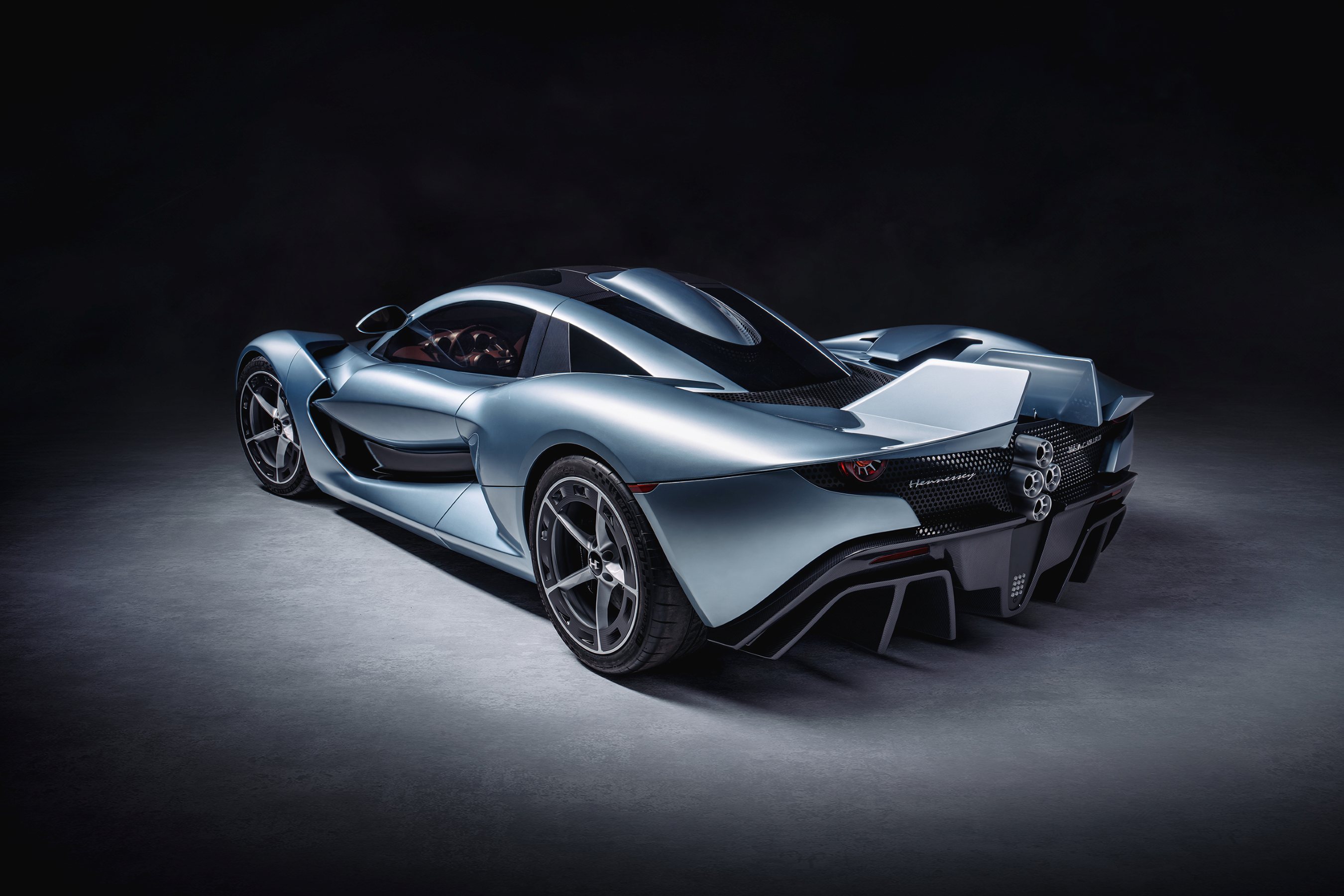Hennessey Blackbird rear and side