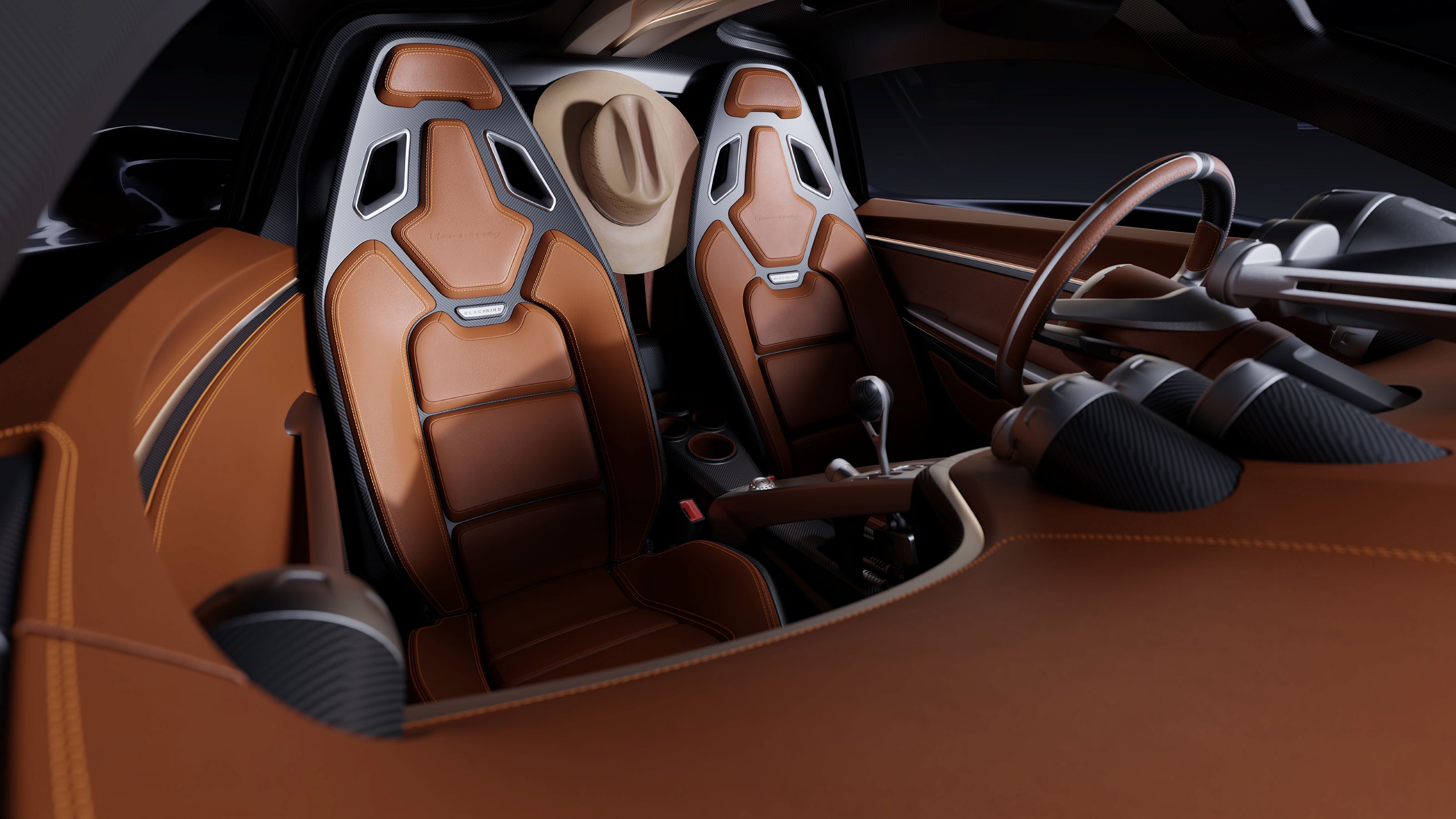Hennessey Blackbird seats