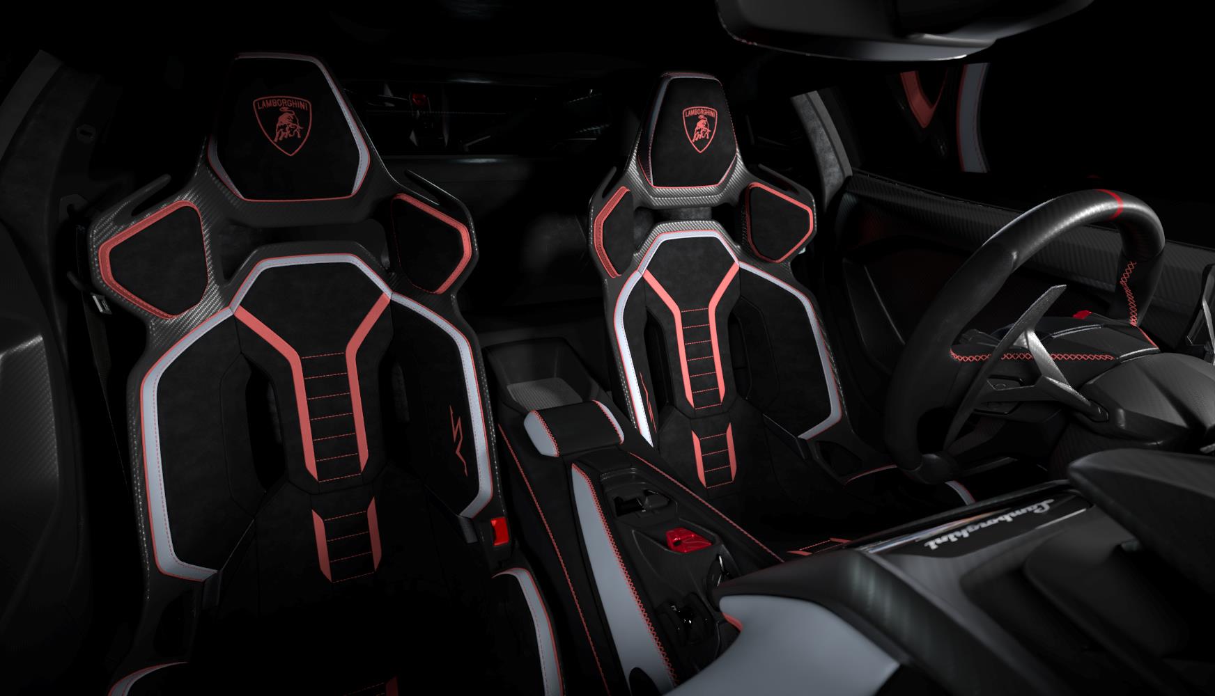 Lamborghini Revuelto SV seats