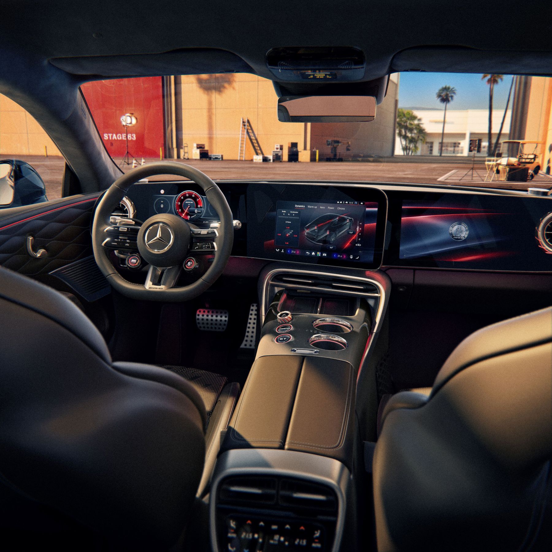 2027 Mercedes-AMG GT 53 4-Door Coupe interior