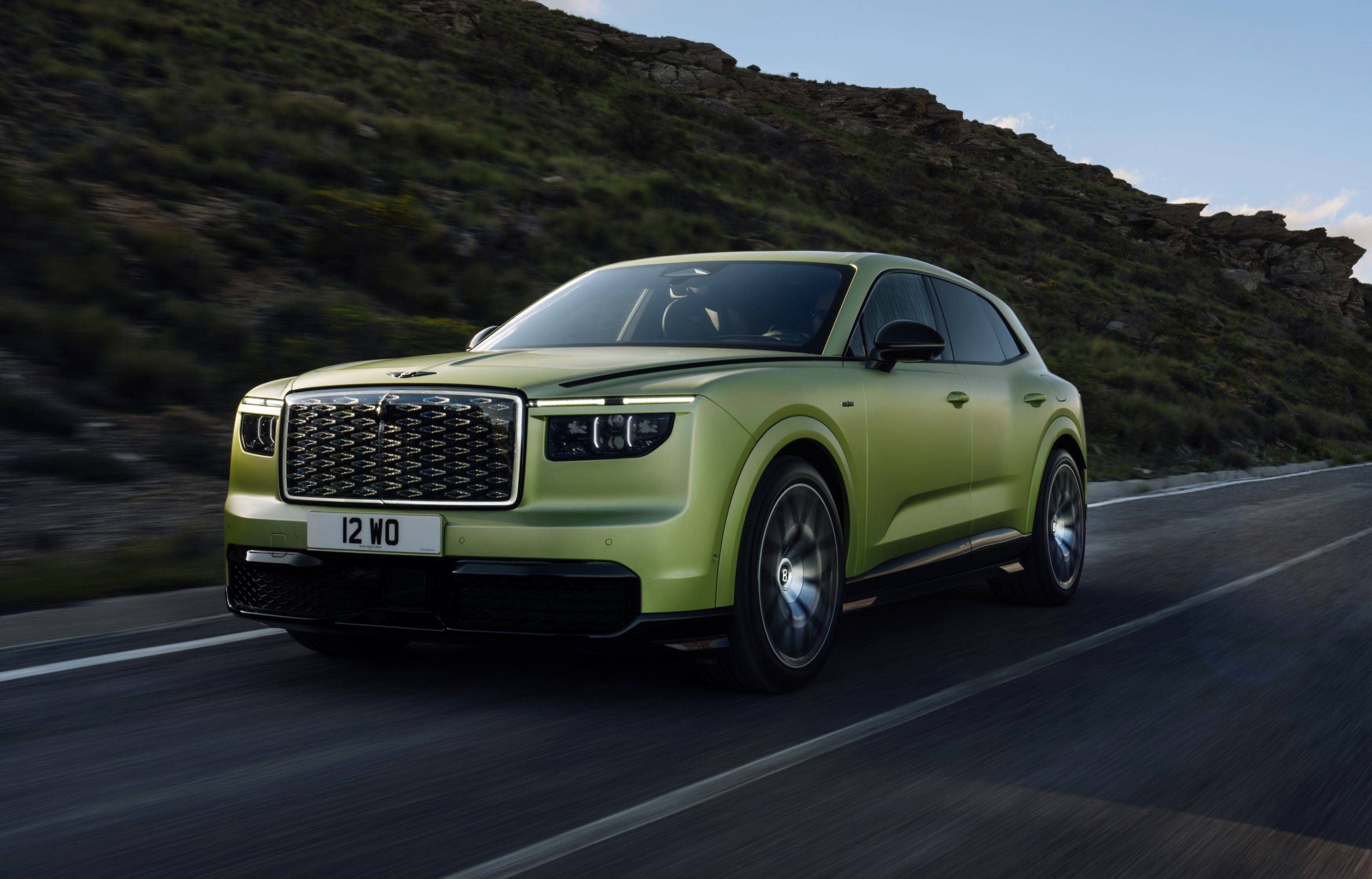 Bentley Torcal driving