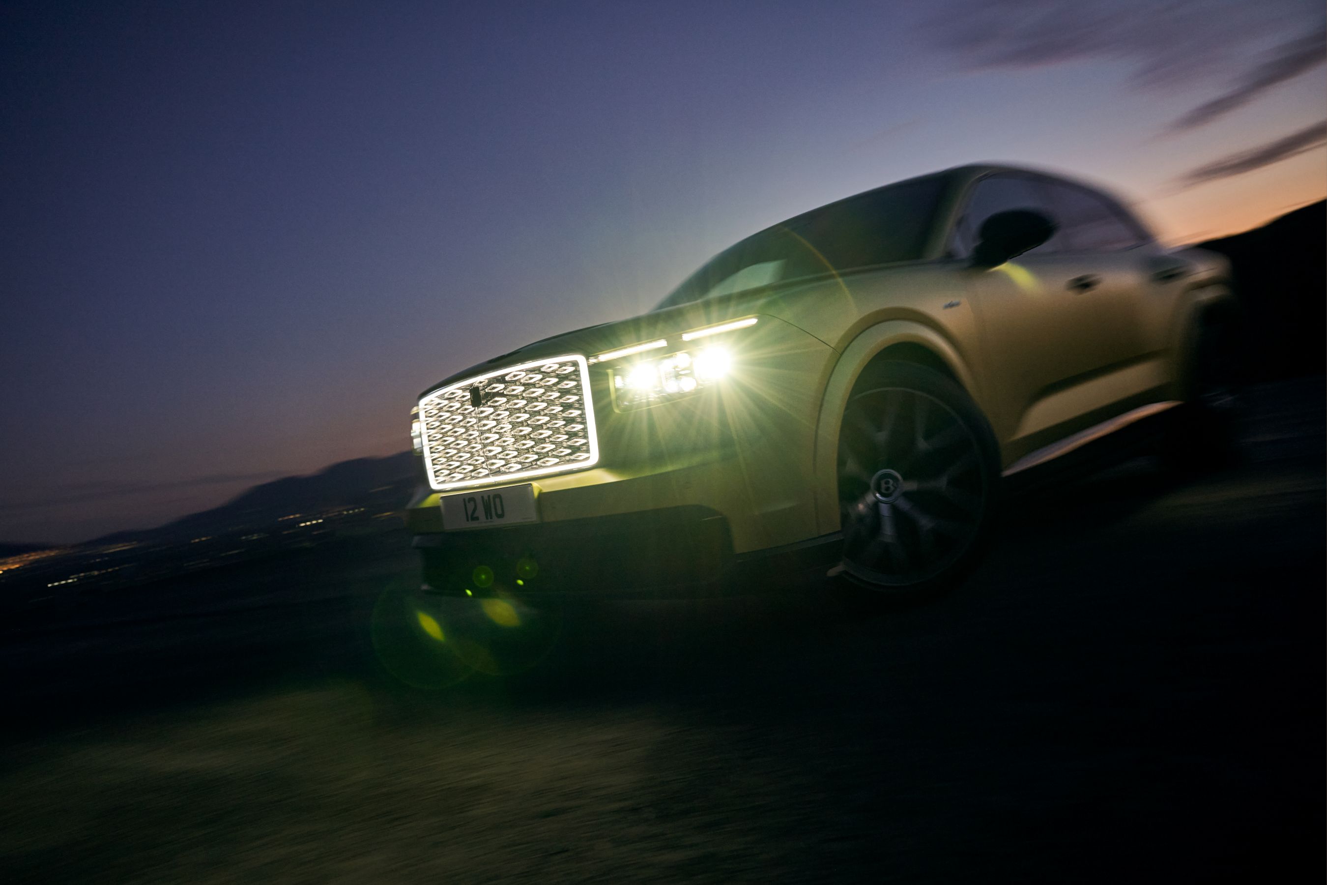 Bentley Torcal illuminated grille