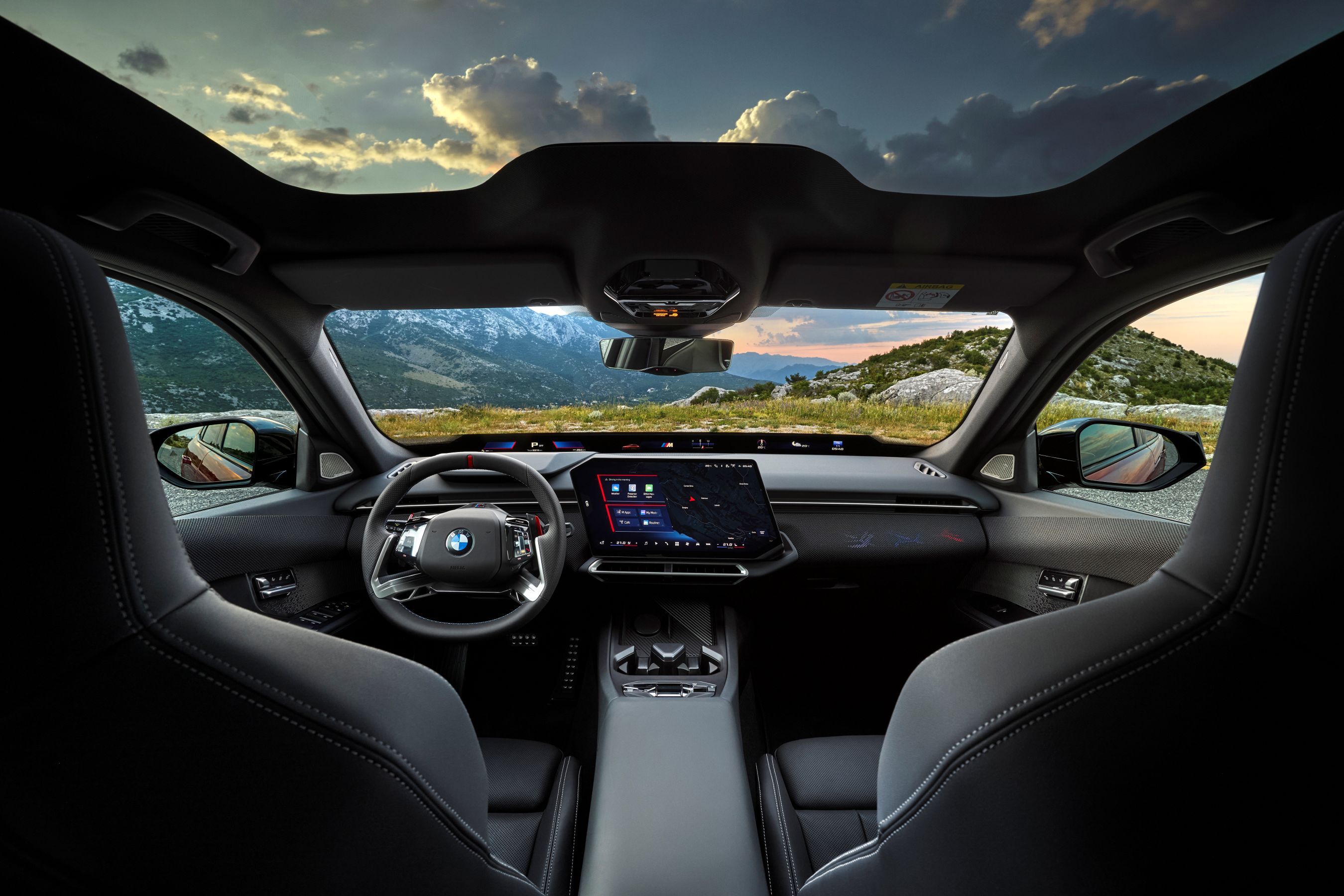 BMW i3 50 xDrive cabin front