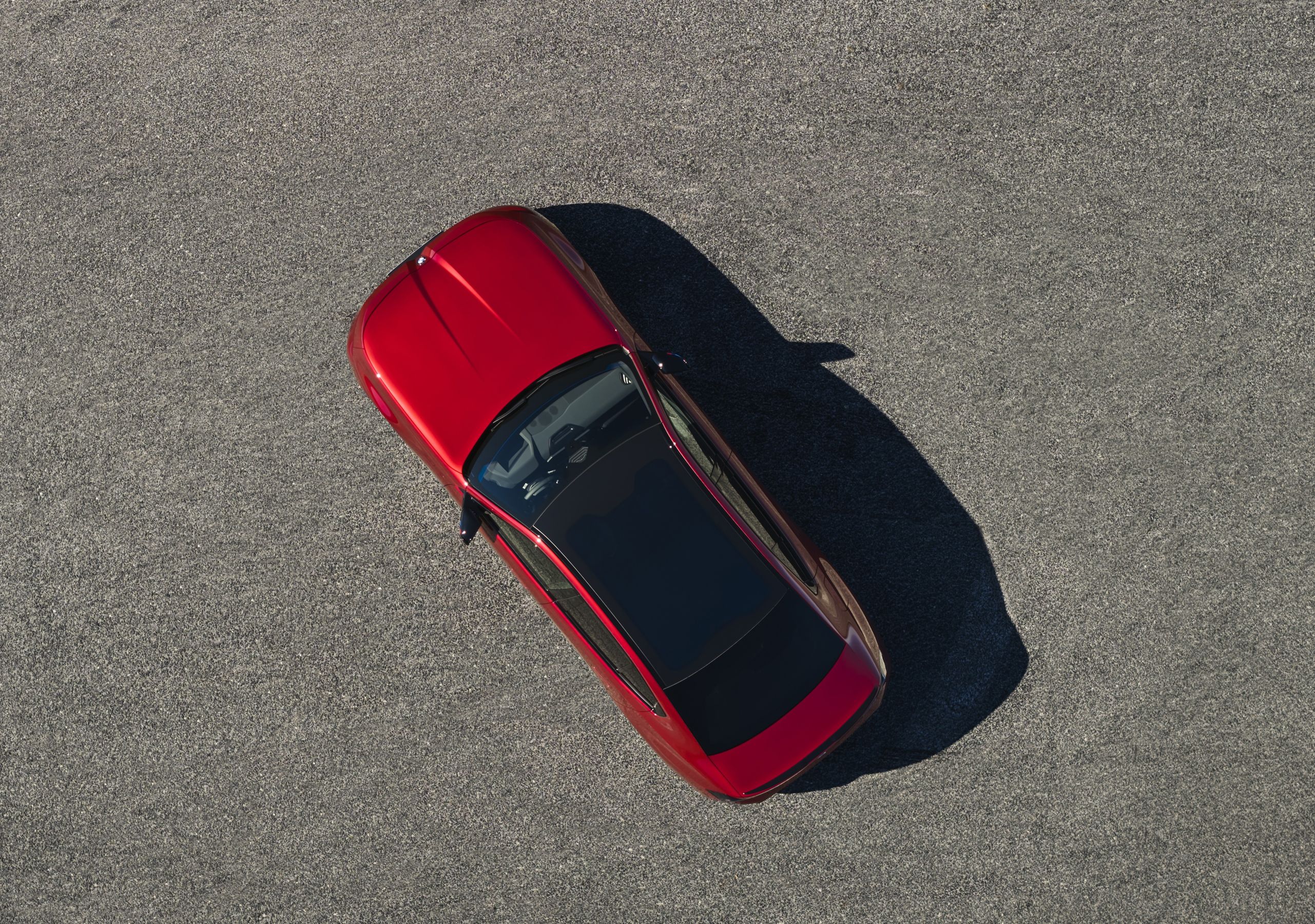 BMW i3 50 xDrive from above