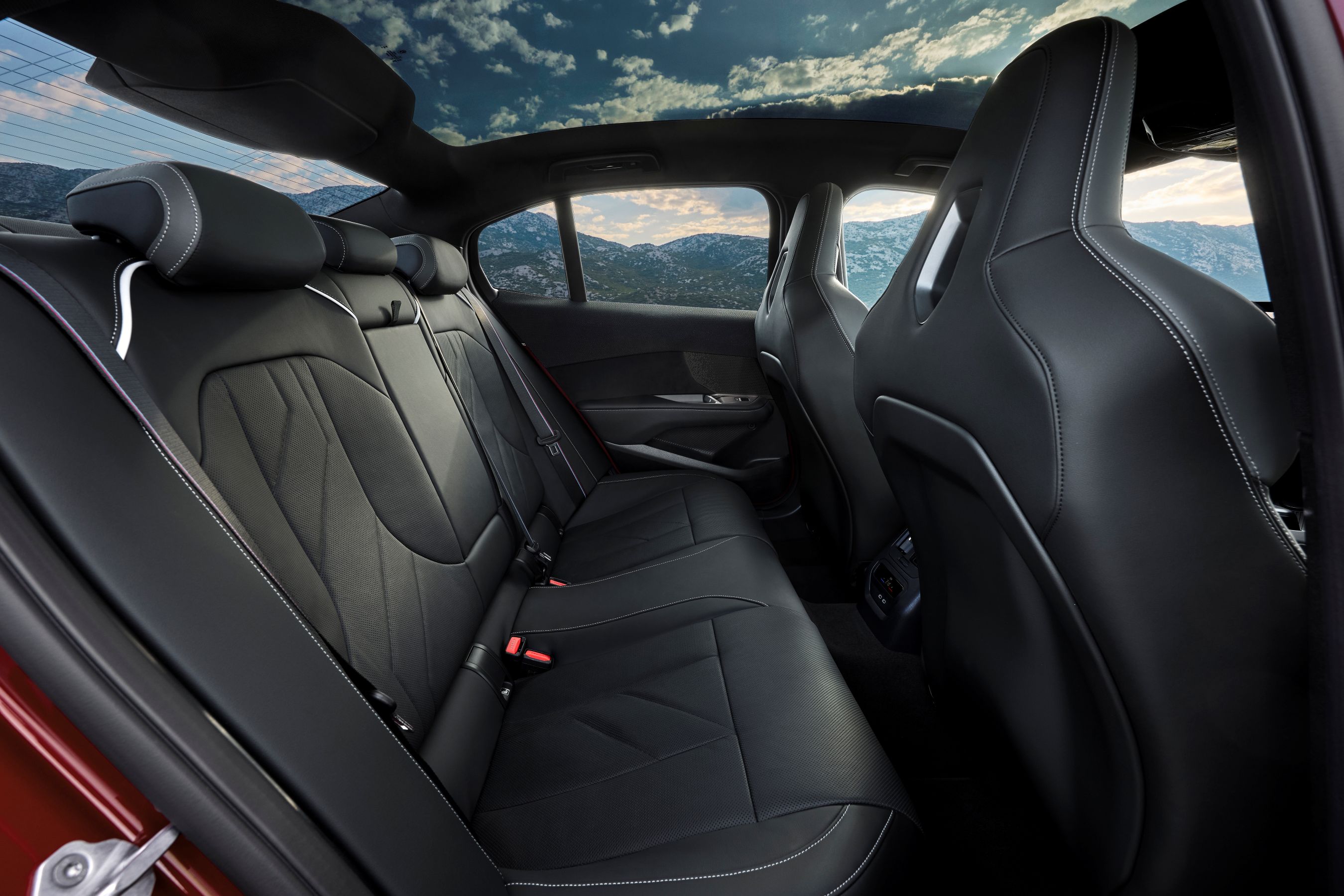 BMW i3 50 xDrive rear seats