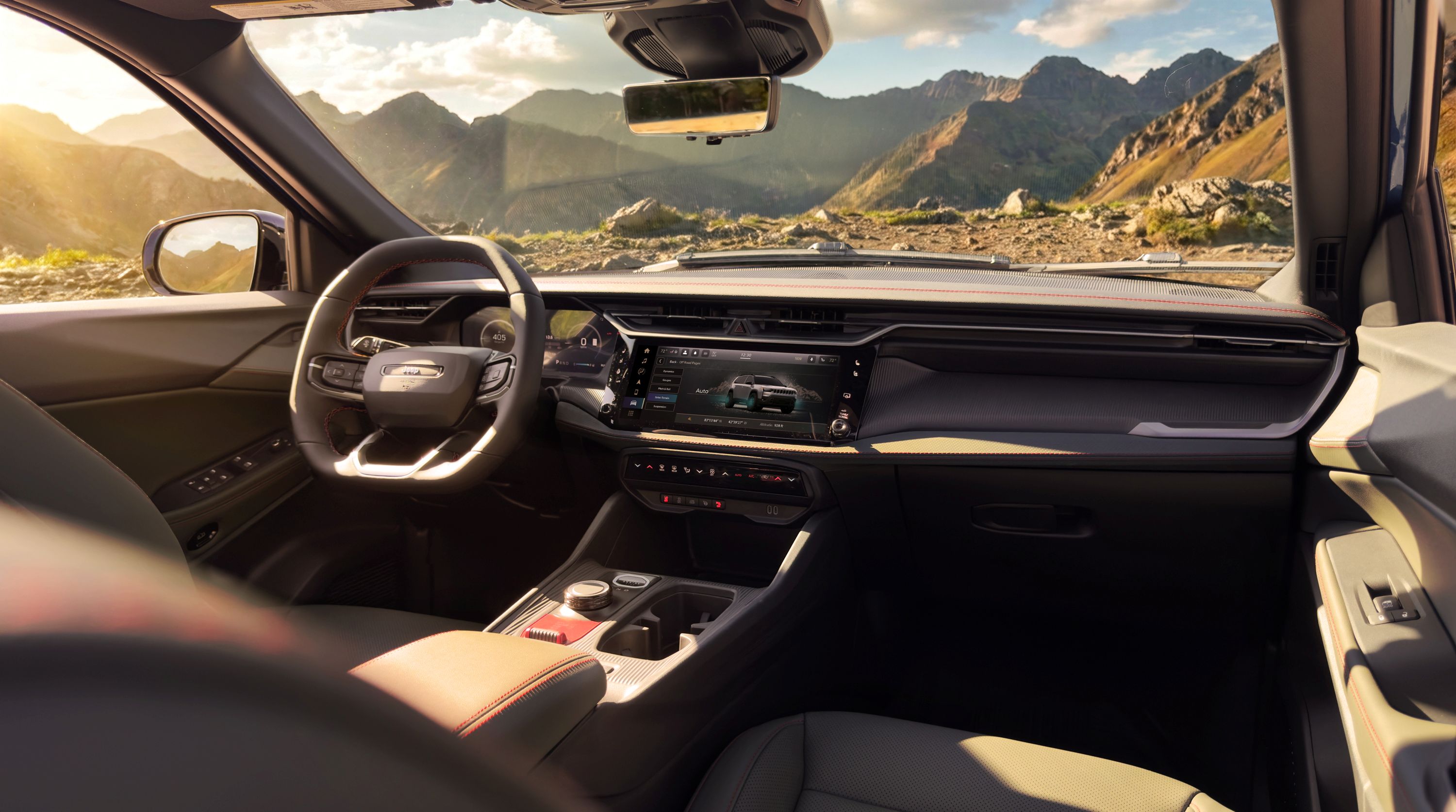 2027 Jeep Cherokee Trailhawk interior