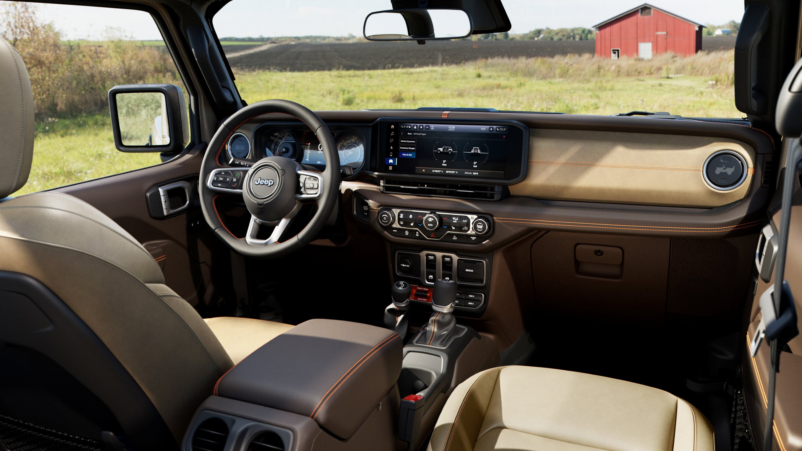 2027 Jeep Wrangler JL-2A interior front