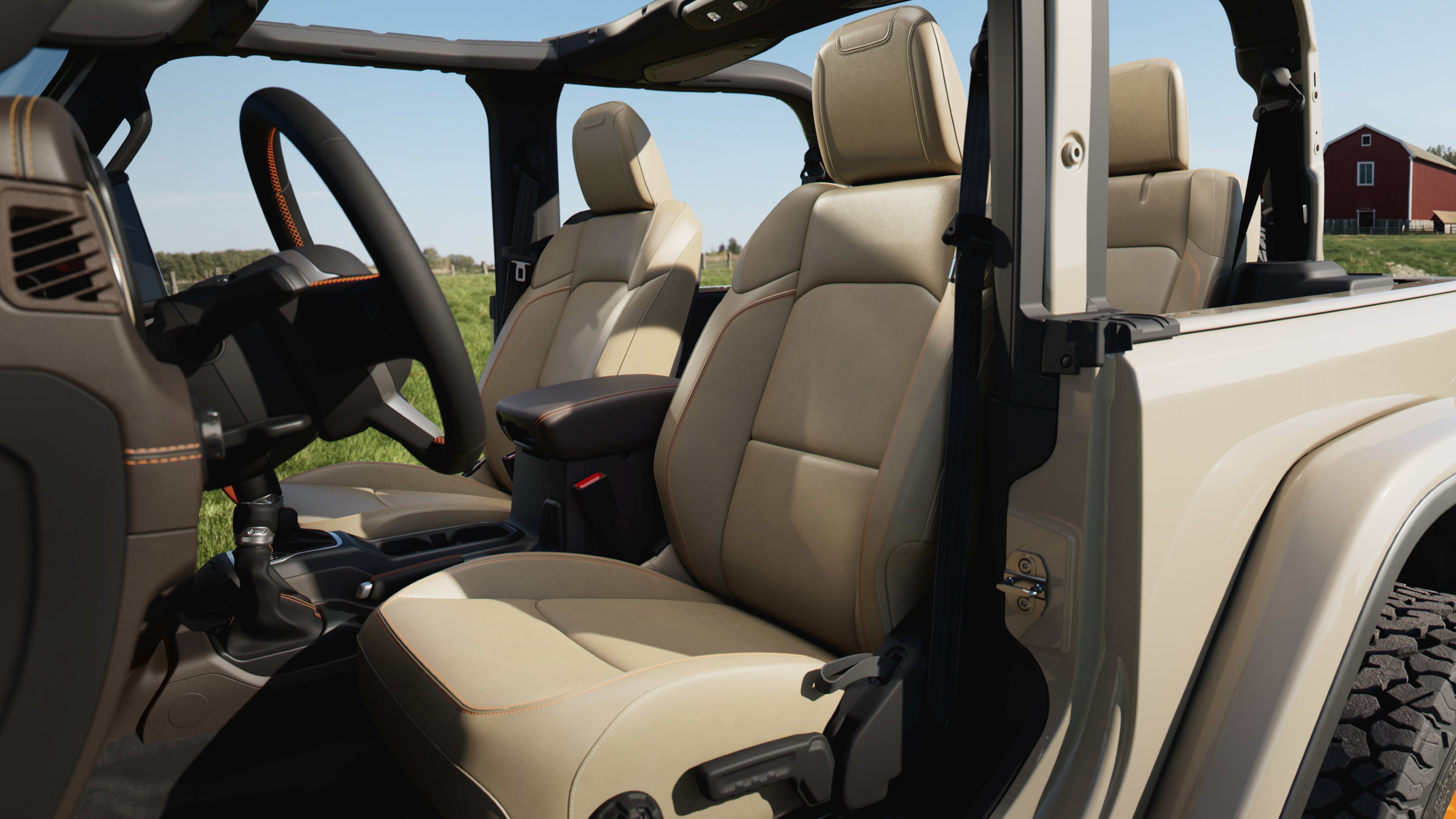 2027 Jeep Wrangler JL-2A seats