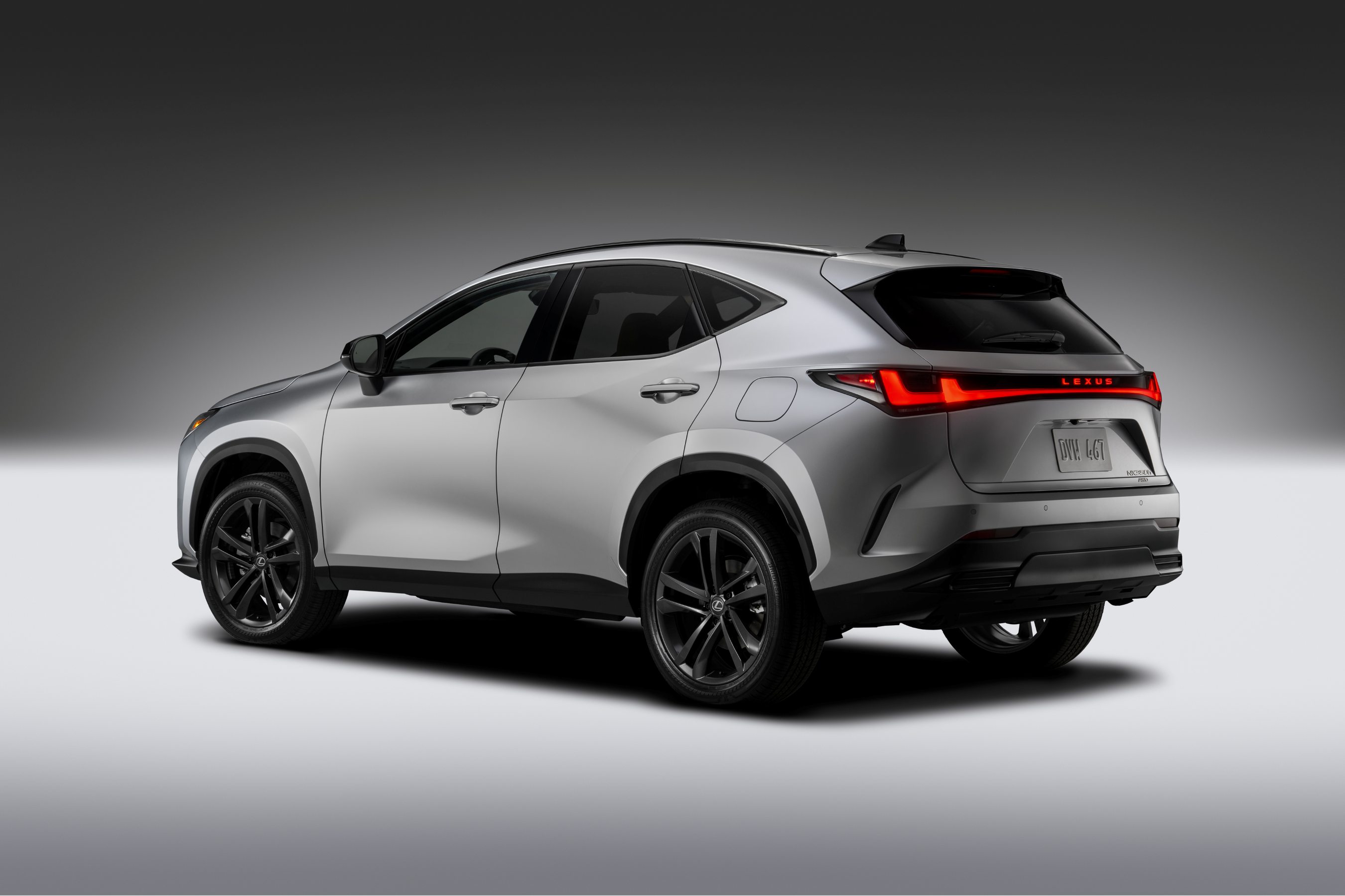 2027 Lexus NX 350h rear and side