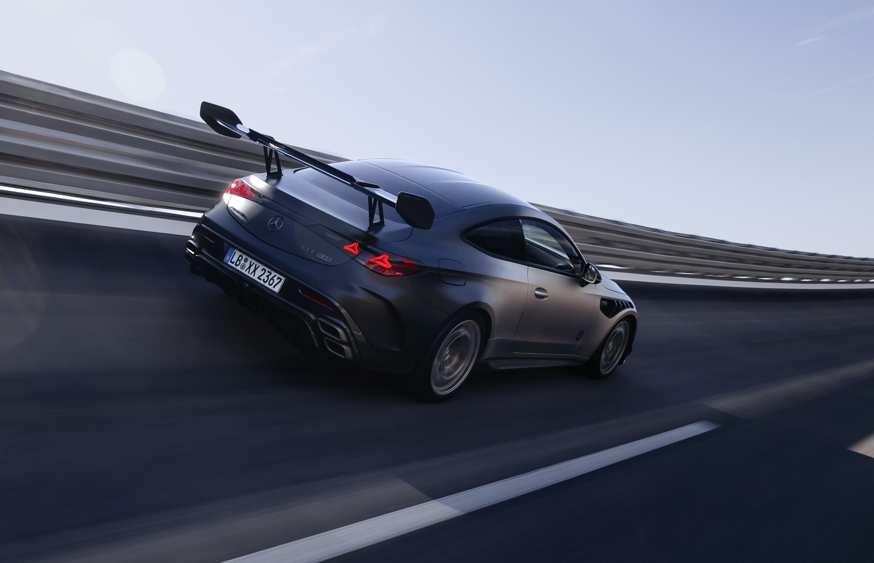 Mercedes-AMG CLE 646 Spezialanfertigung on track rear