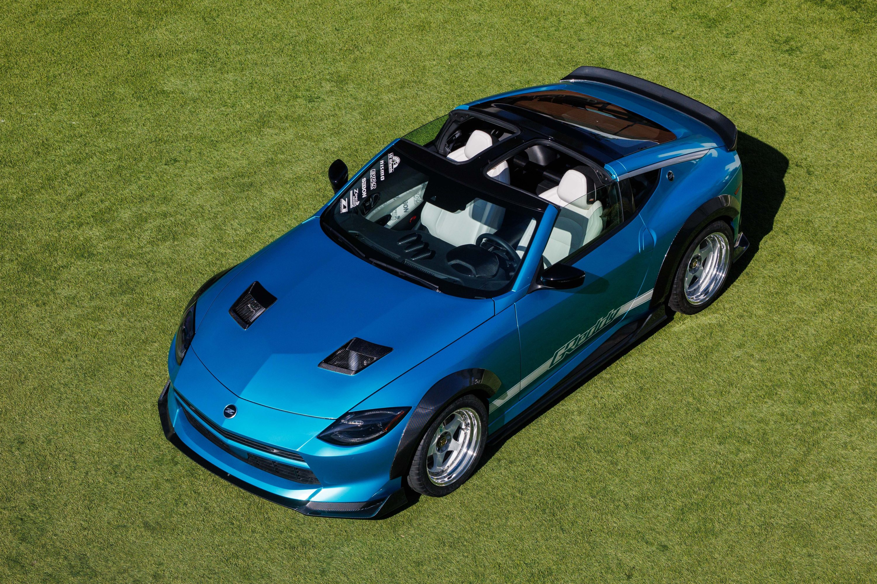 Nissan Z Kaze from above
