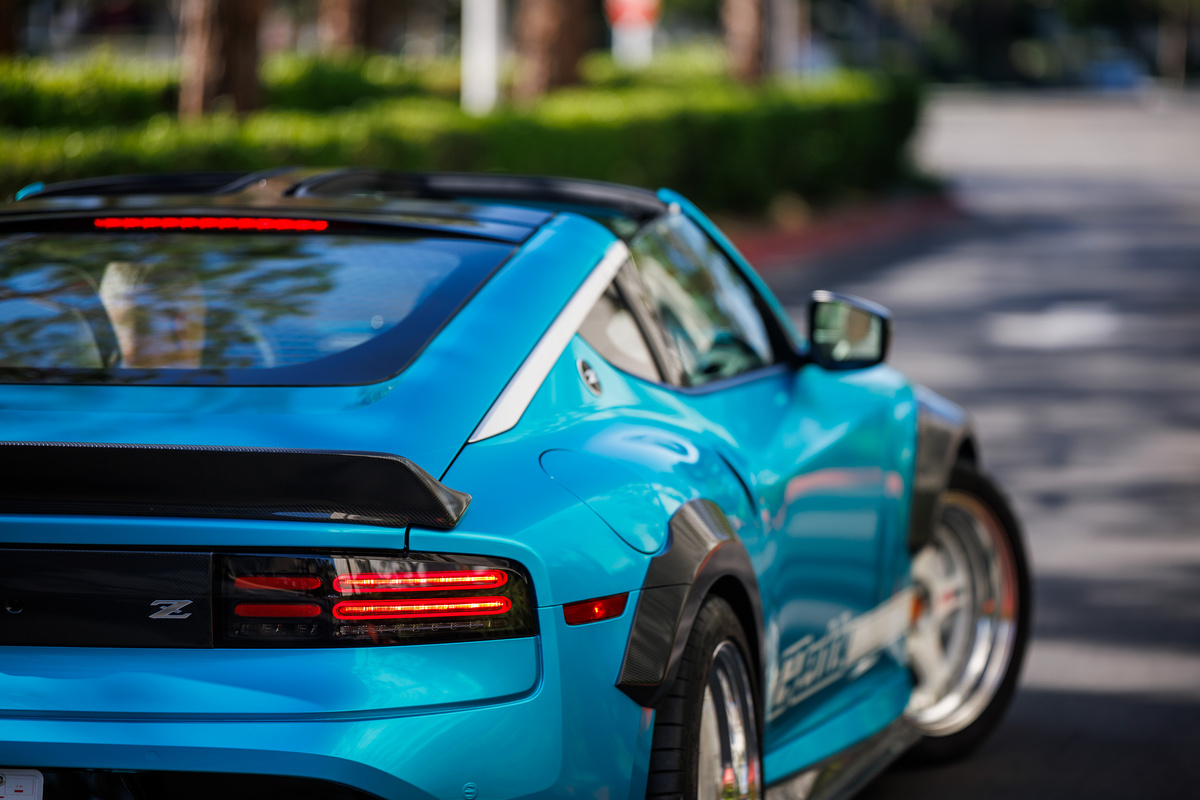 Side of Nissan Z Kaze