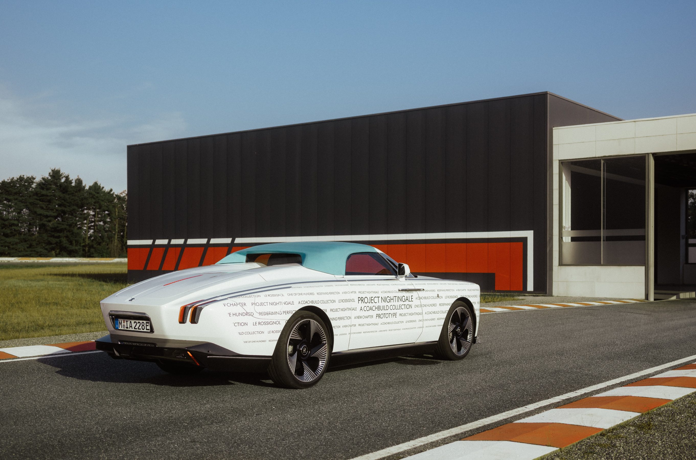 Rolls-Royce Project Nightingale prototype rear and side