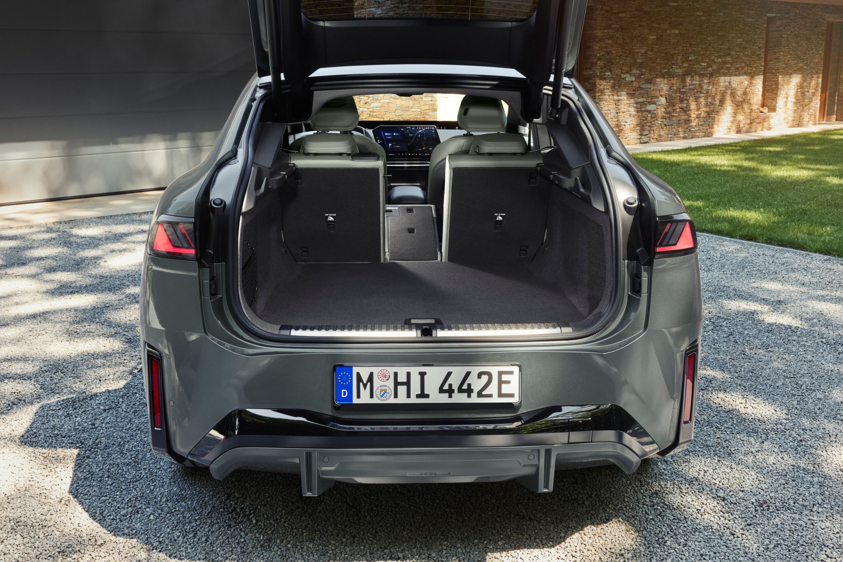 BMW iX4 cargo area