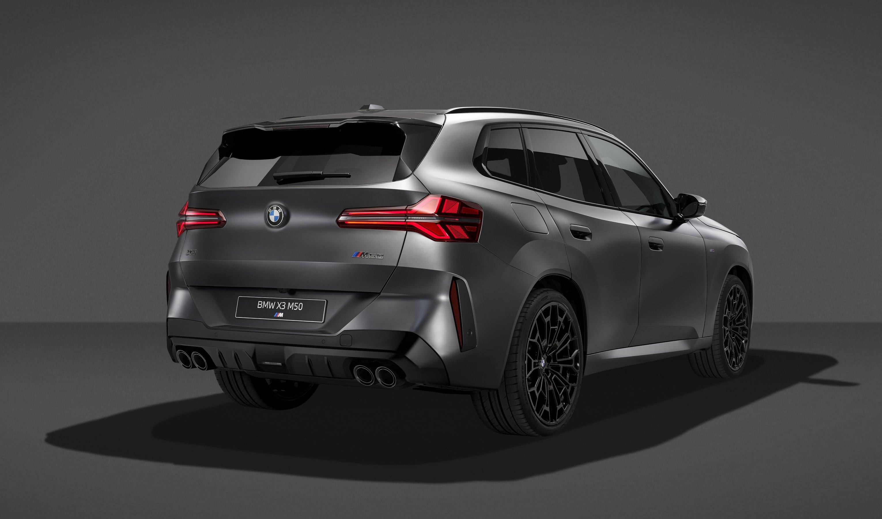 2027 BMW X3 M50 xDrive with Black Package rear and side