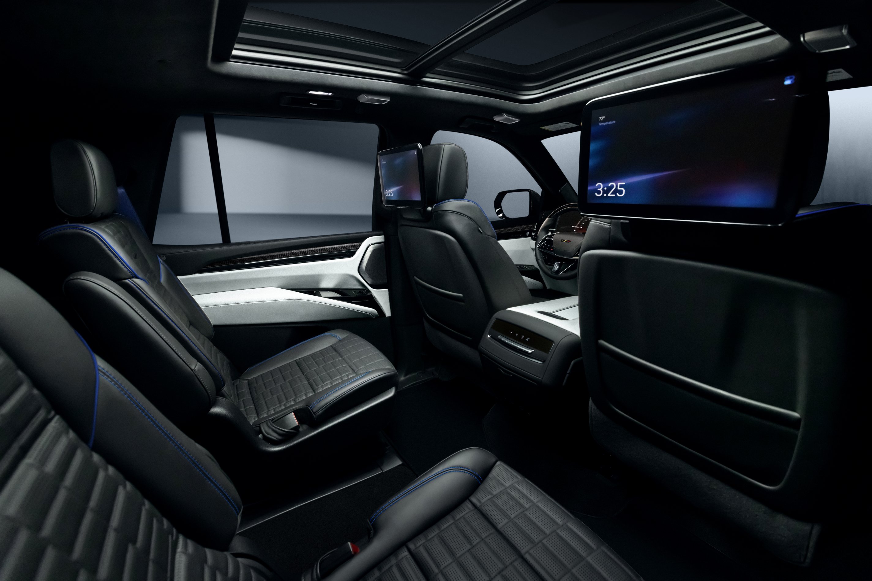 2027 Cadillac Escalade-V 125th Anniversary Collector Series interior rear