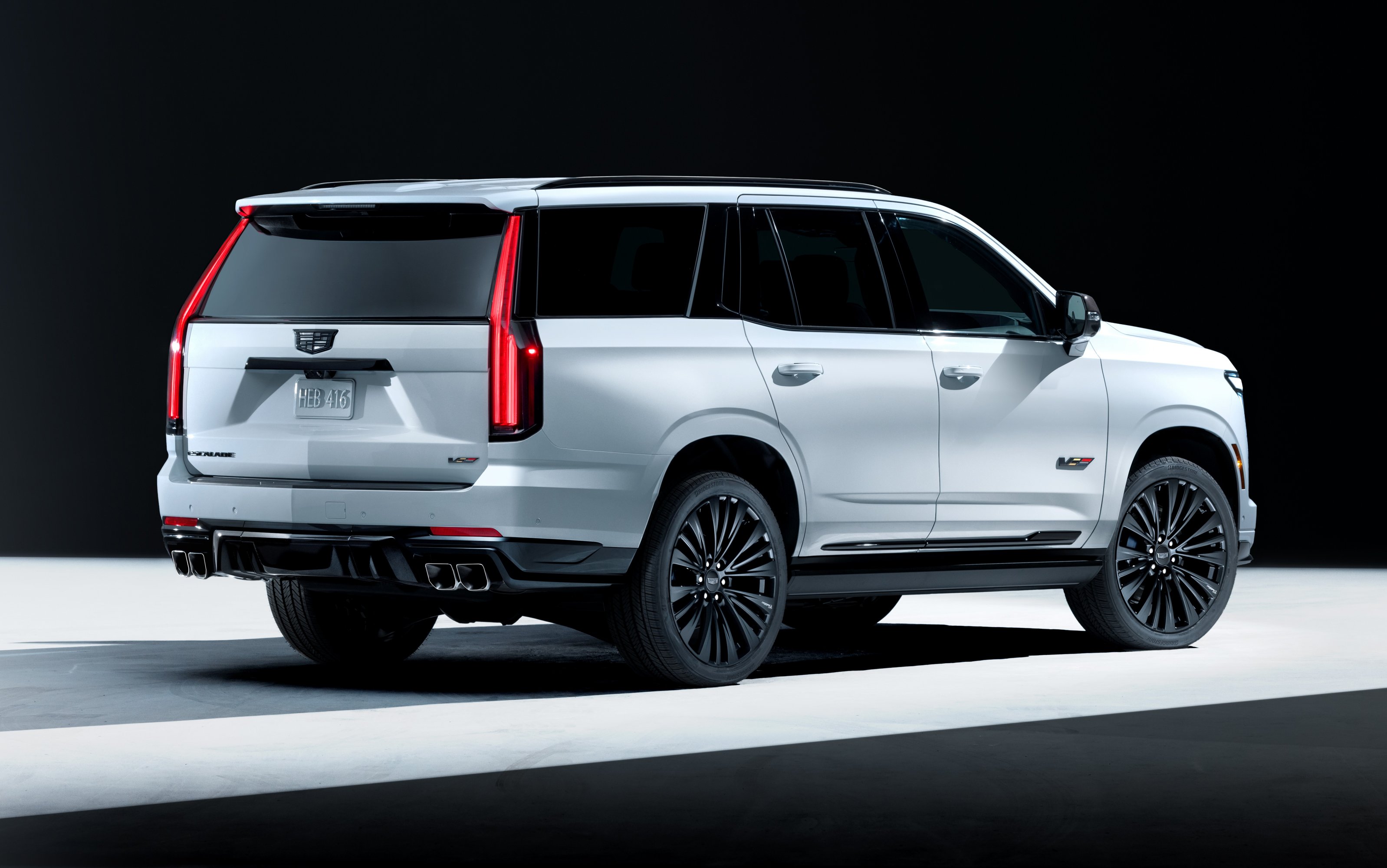 2027 Cadillac Escalade-V 125th Anniversary Collector Series side and rear