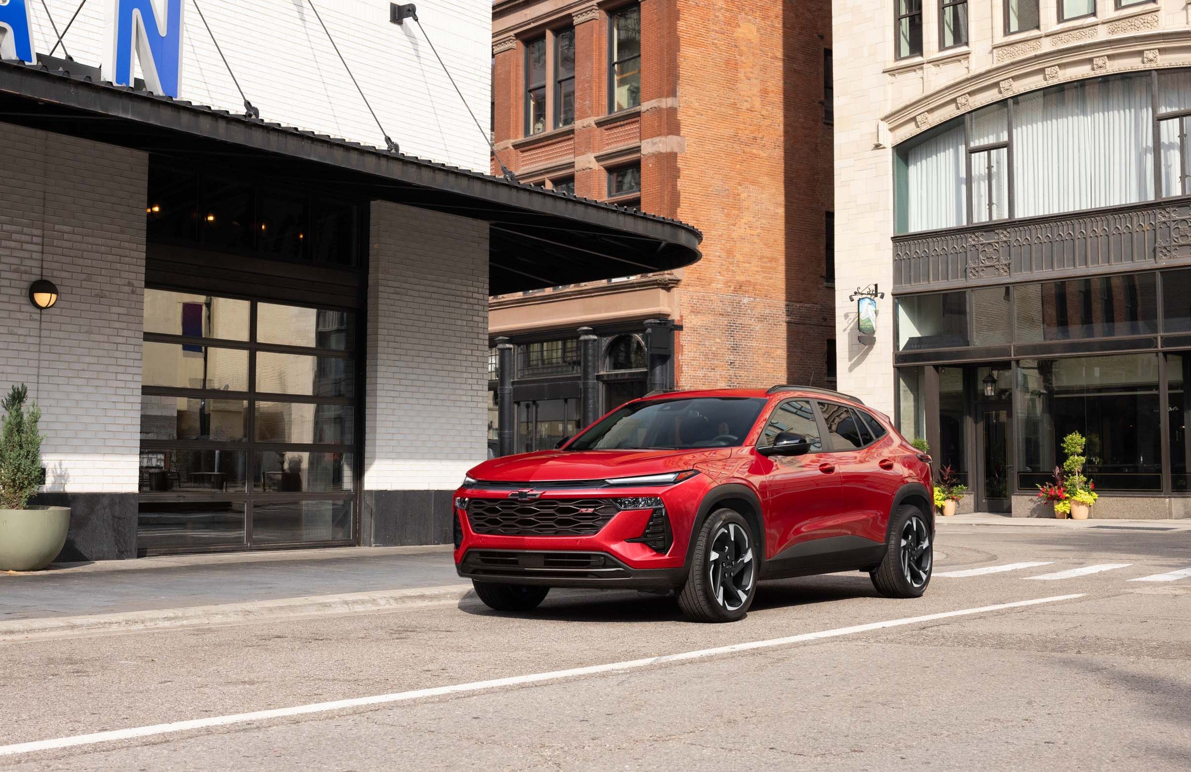 2027 Chevrolet Trax RS front and side