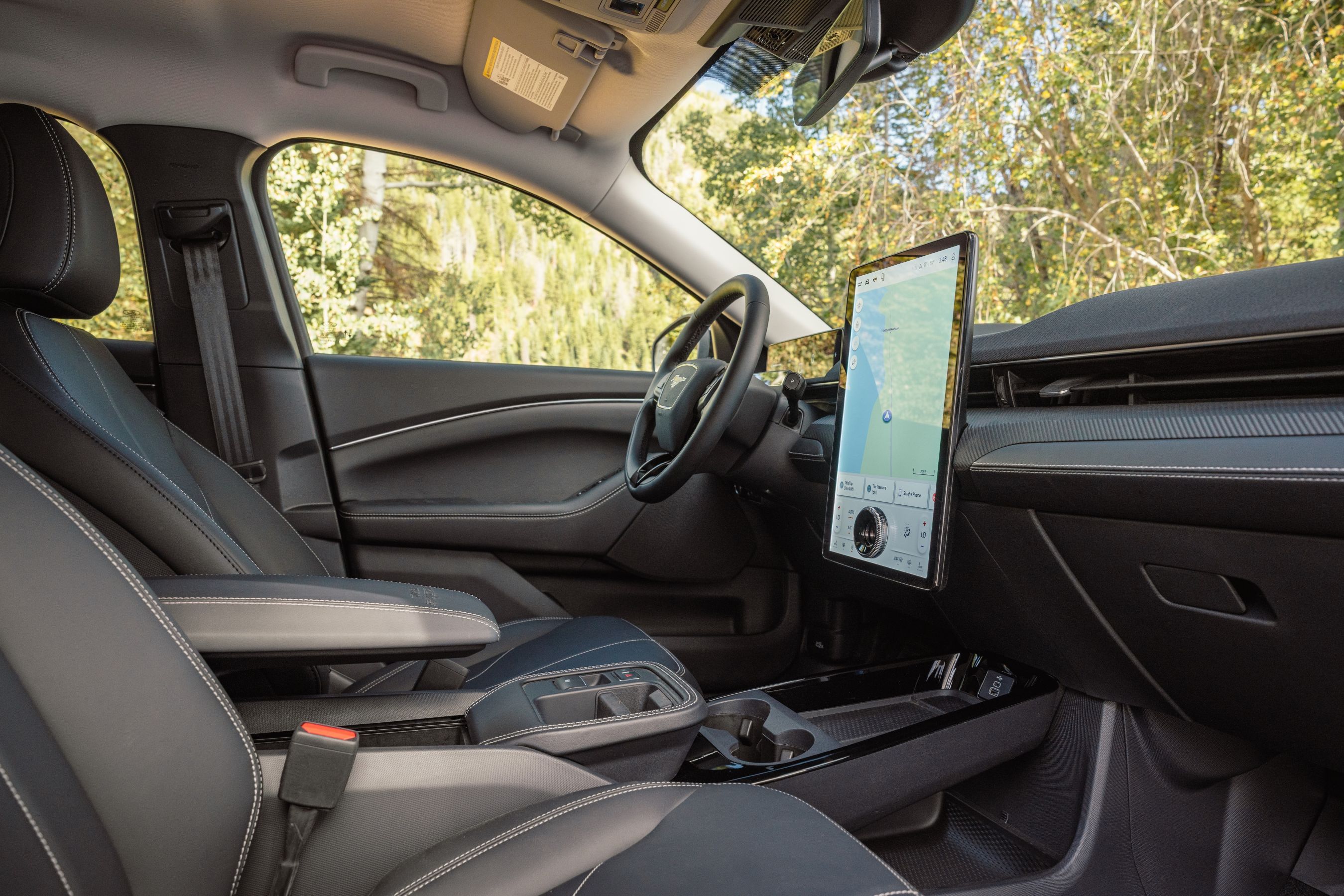 2027 Ford Mustang Mach-E Trail interior
