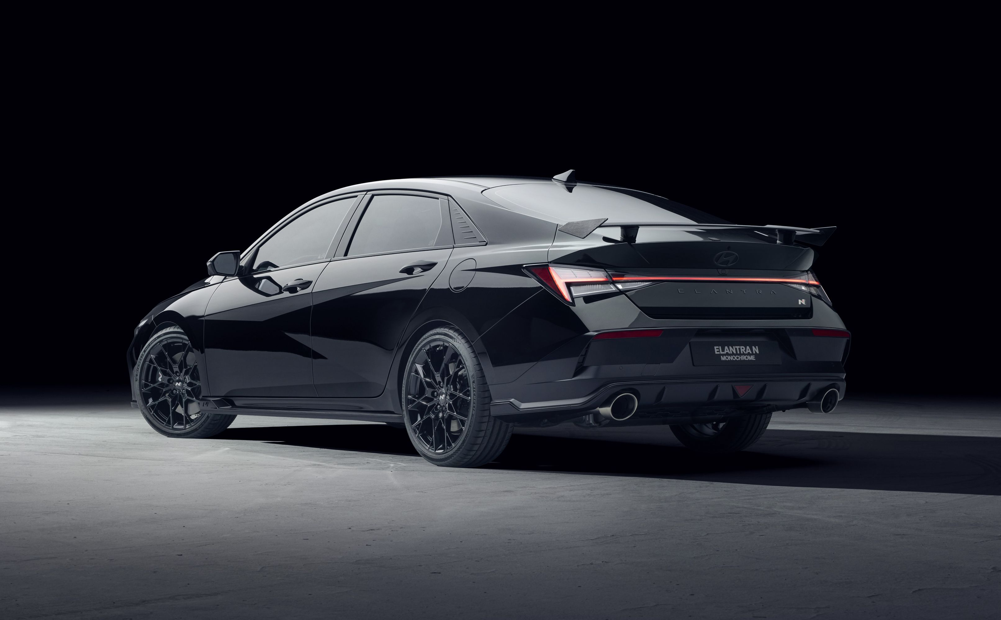 Black 2027 Hyundai Elantra N Monochrome