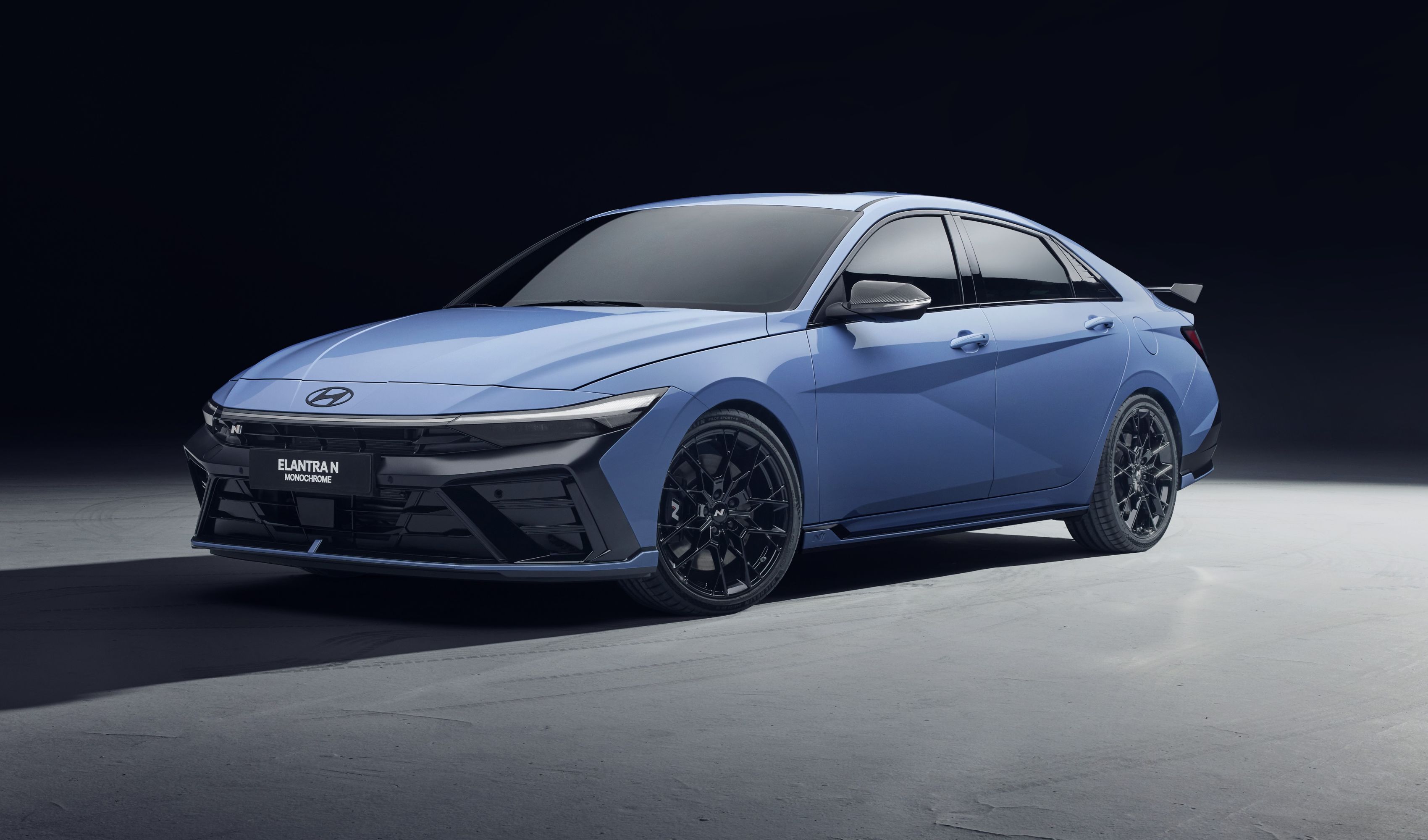 Blue 2027 Hyundai Elantra N Monochrome