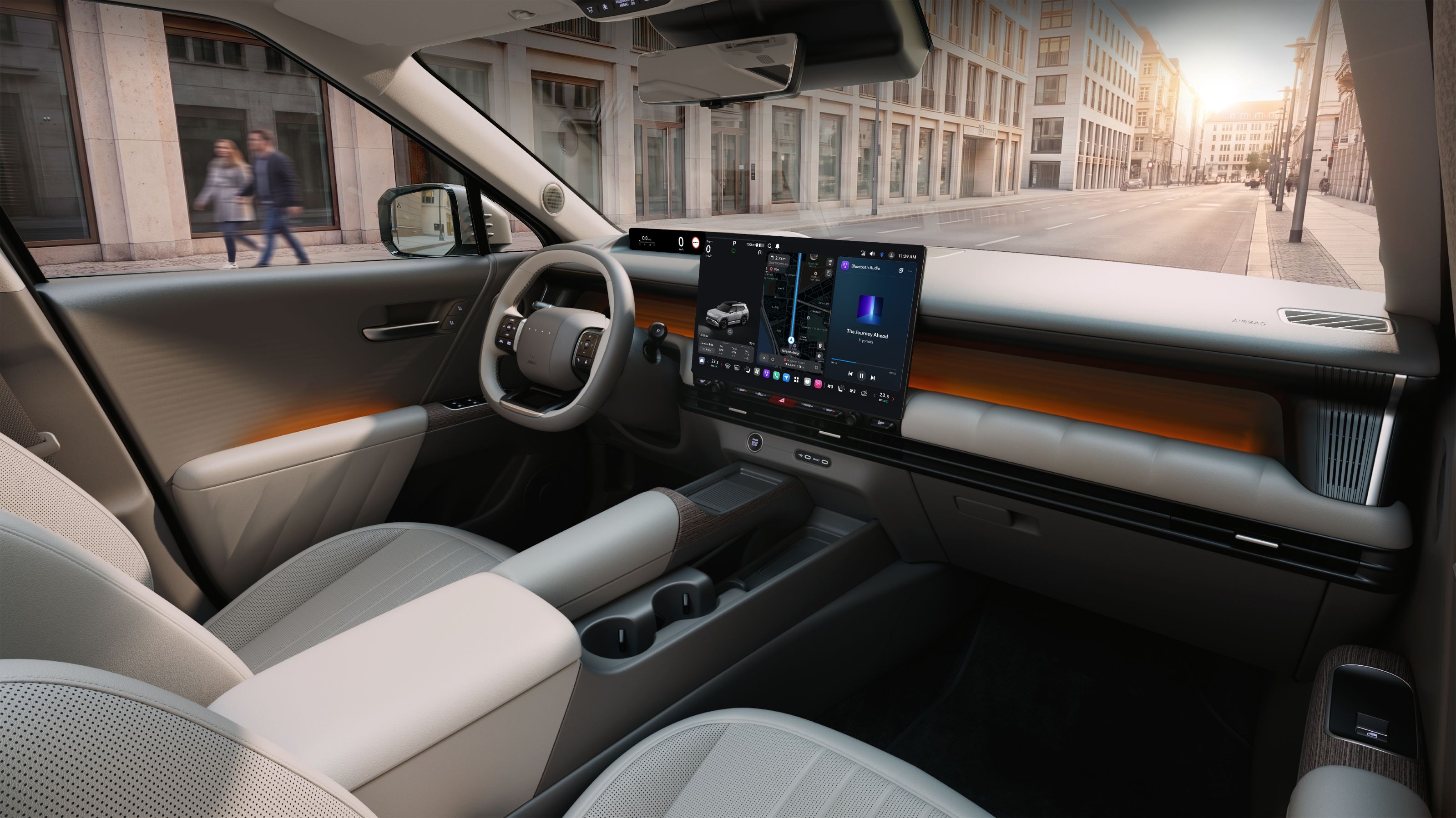 2027 Hyundai Tucson front cabin