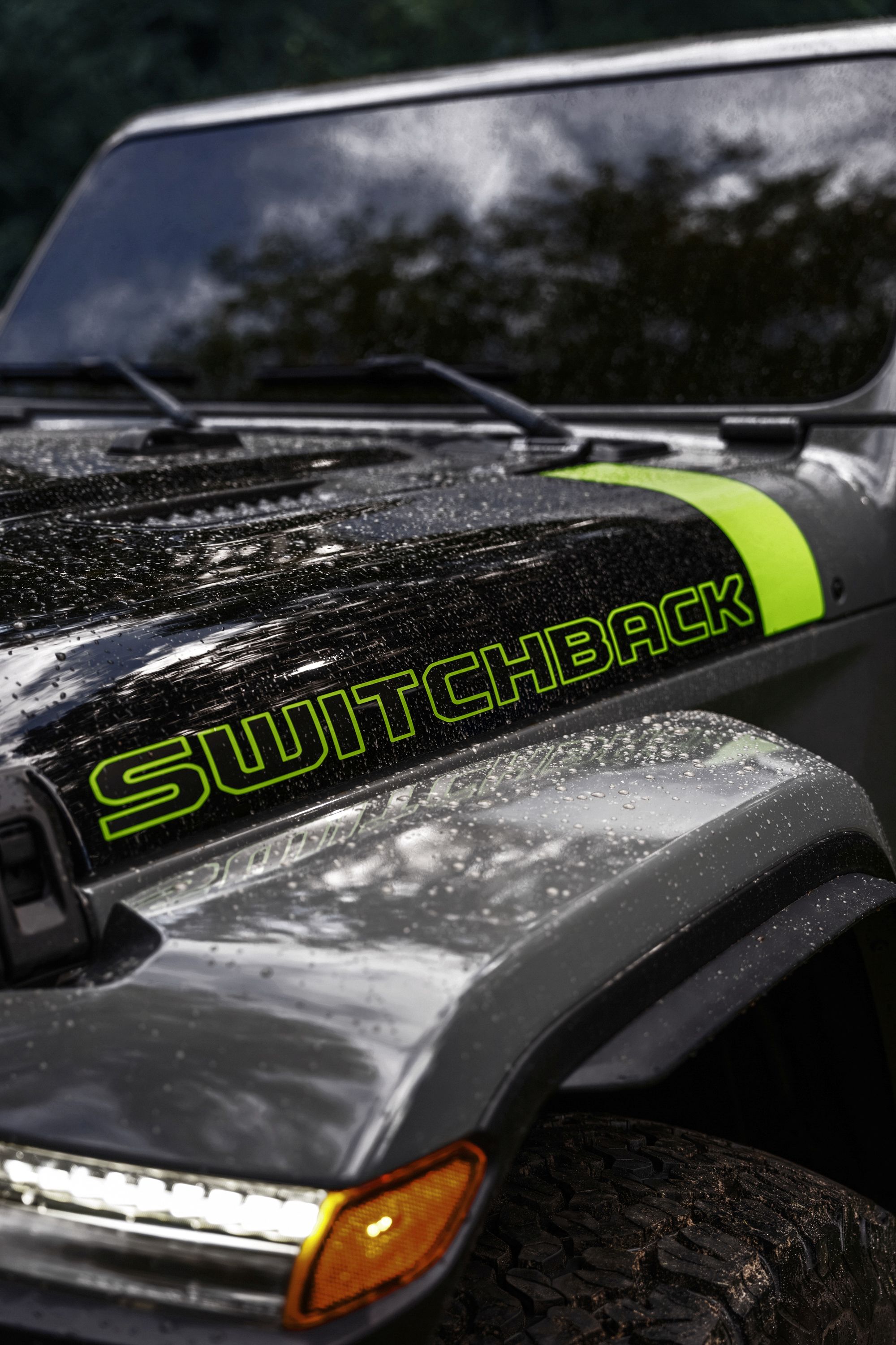 2027 Jeep Wrangler Switchback hood