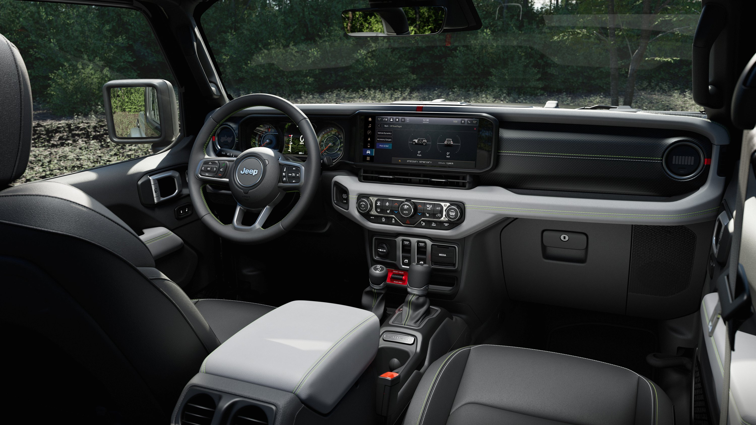 2027 Jeep Wrangler Switchback interior