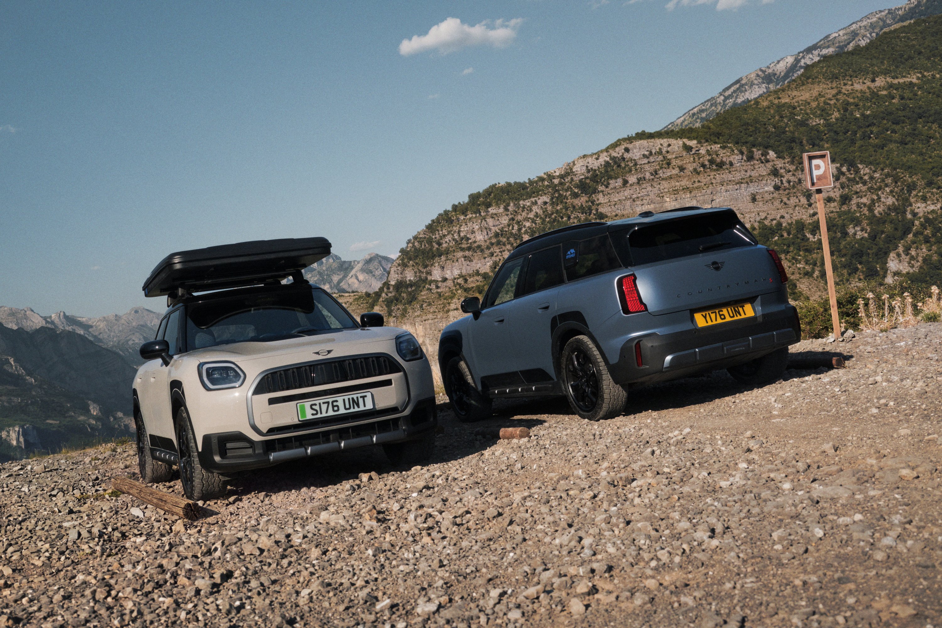 2027 Mini Countryman Untamed Edition front and rear