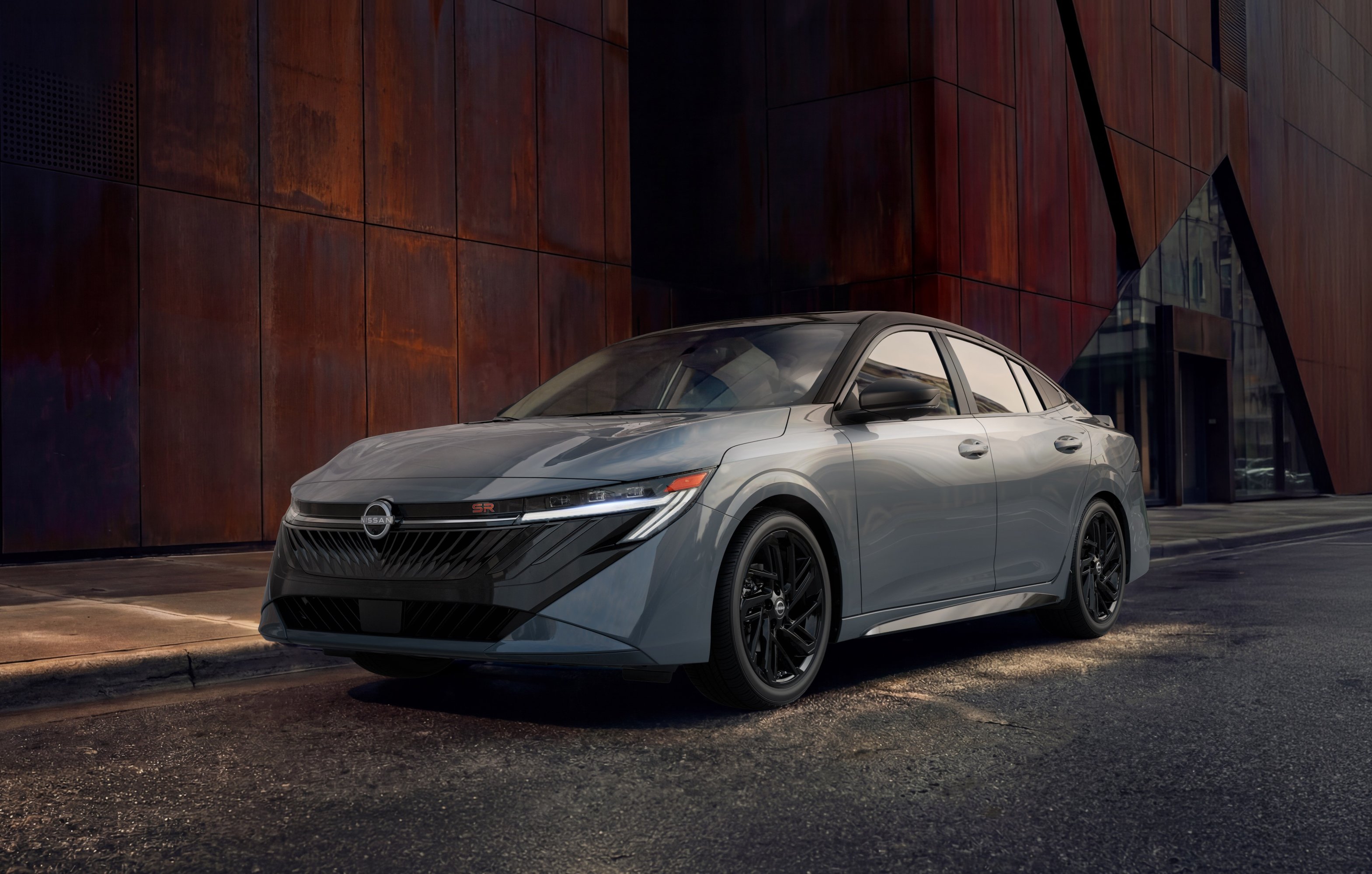 2027 Nissan Sentra Midnight Edition front and side