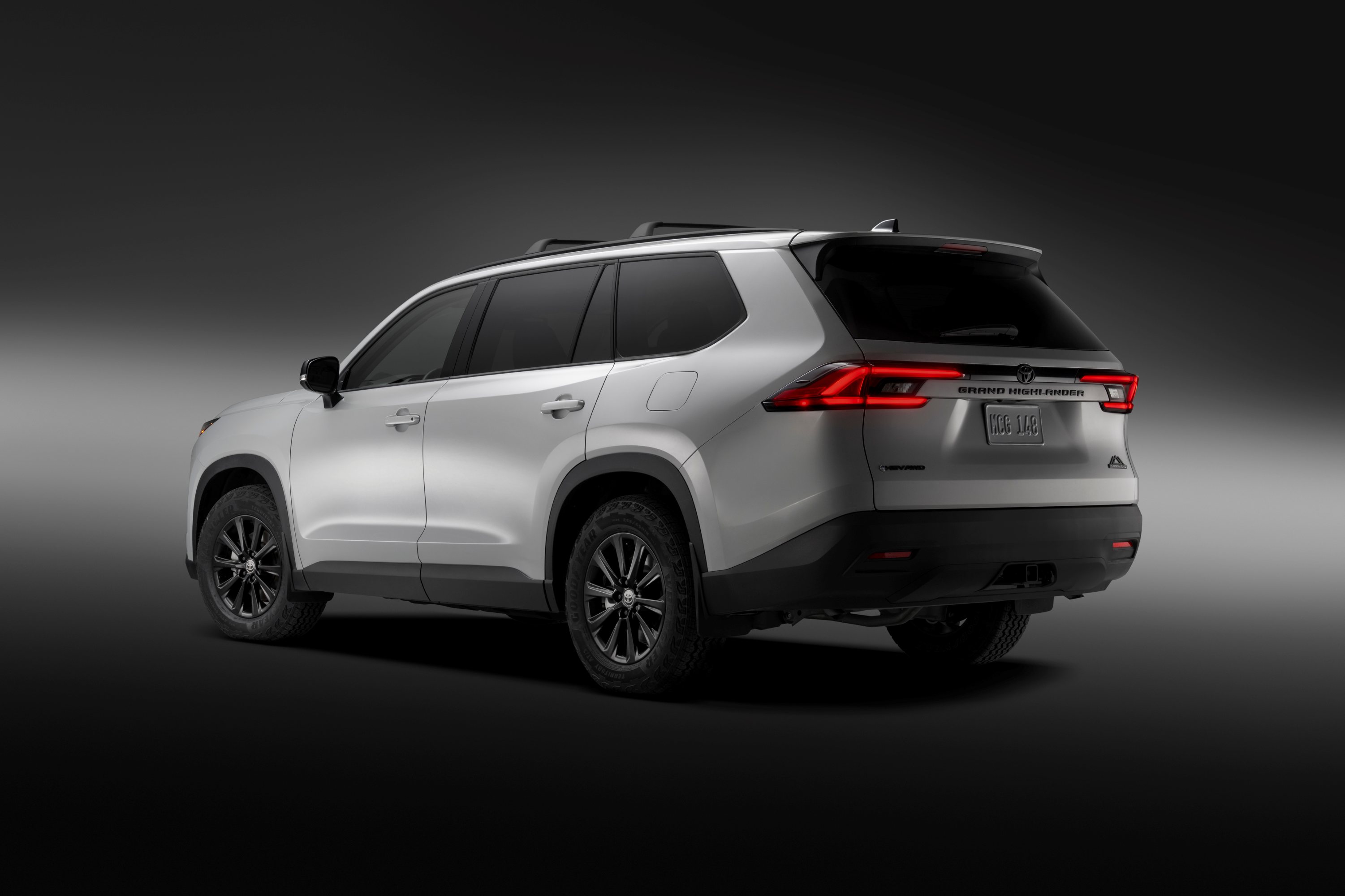 2027 Toyota Grand Highlander Woodland Edition rear and side