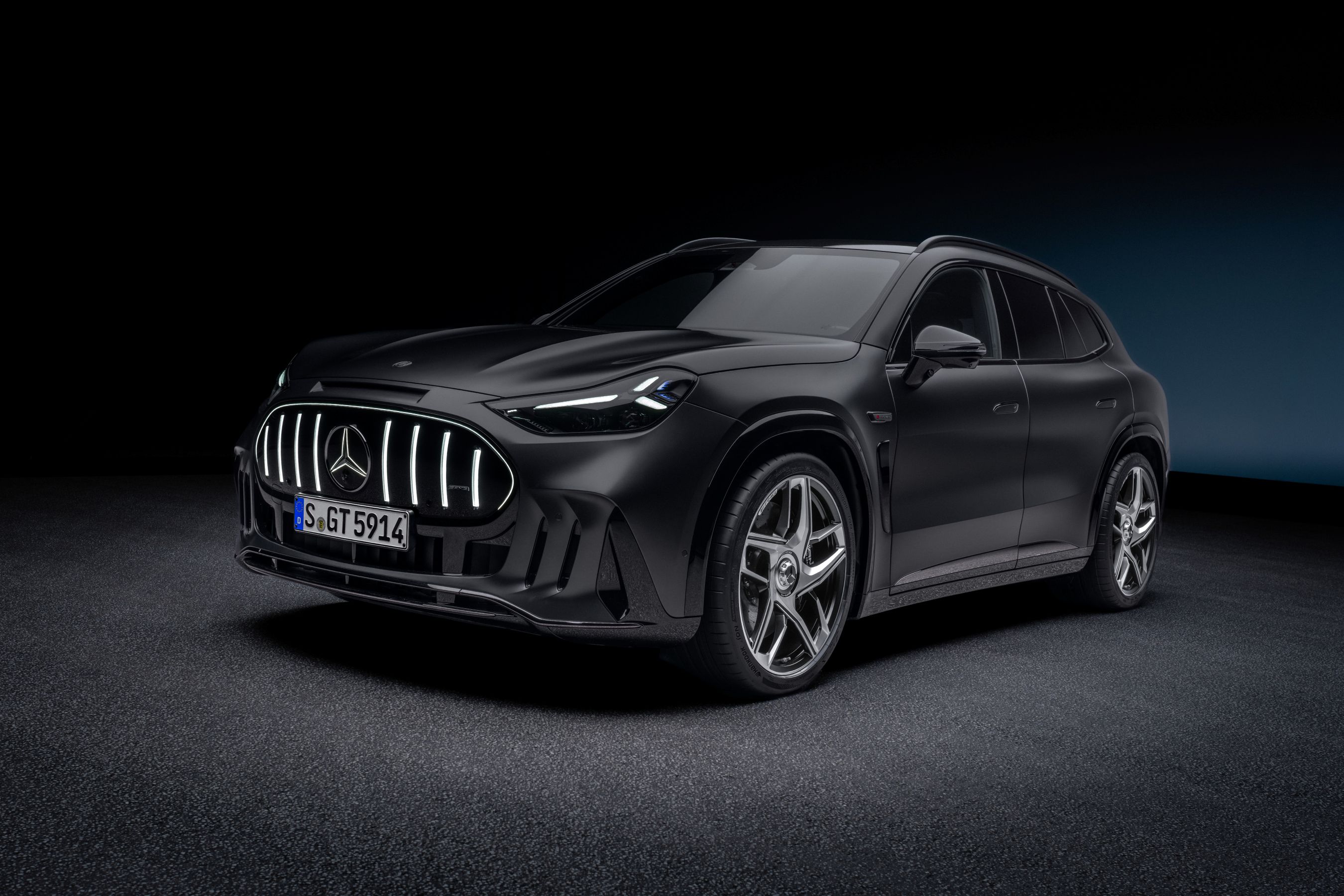 Mercedes-AMG GT SUV front and side