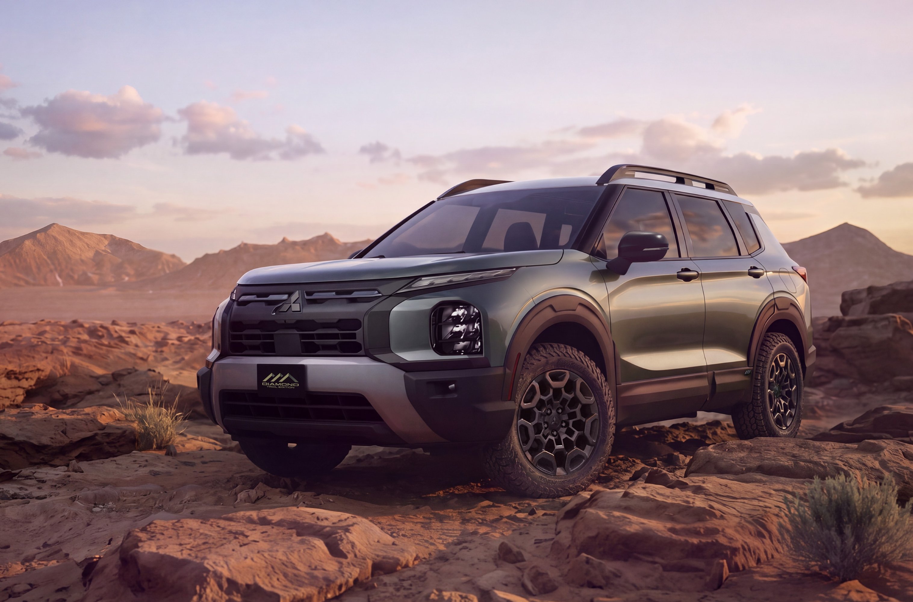 2028 Mitsubishi Outlander Diamond Trail Edition exterior