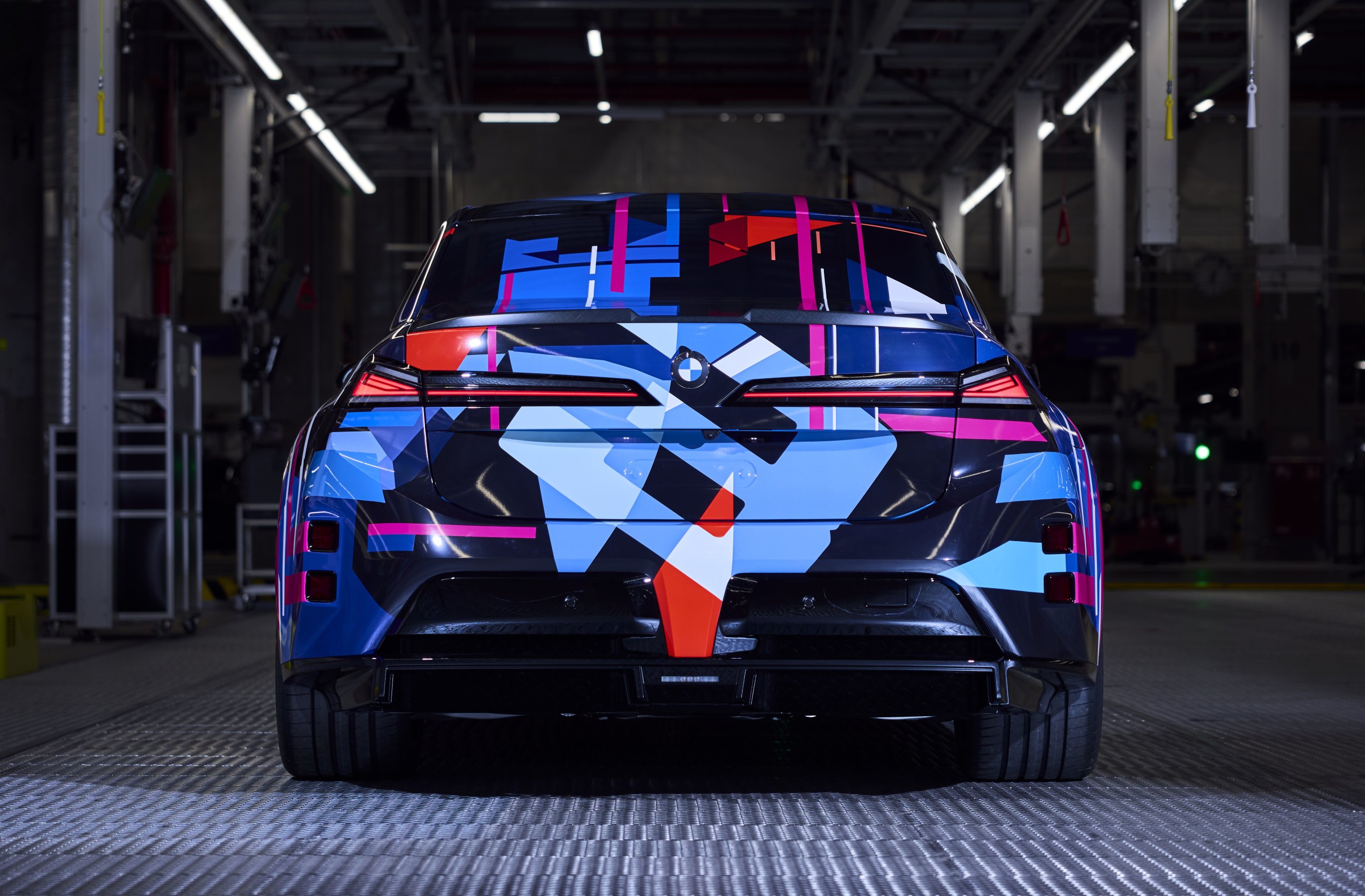 BMW M3 prototype rear