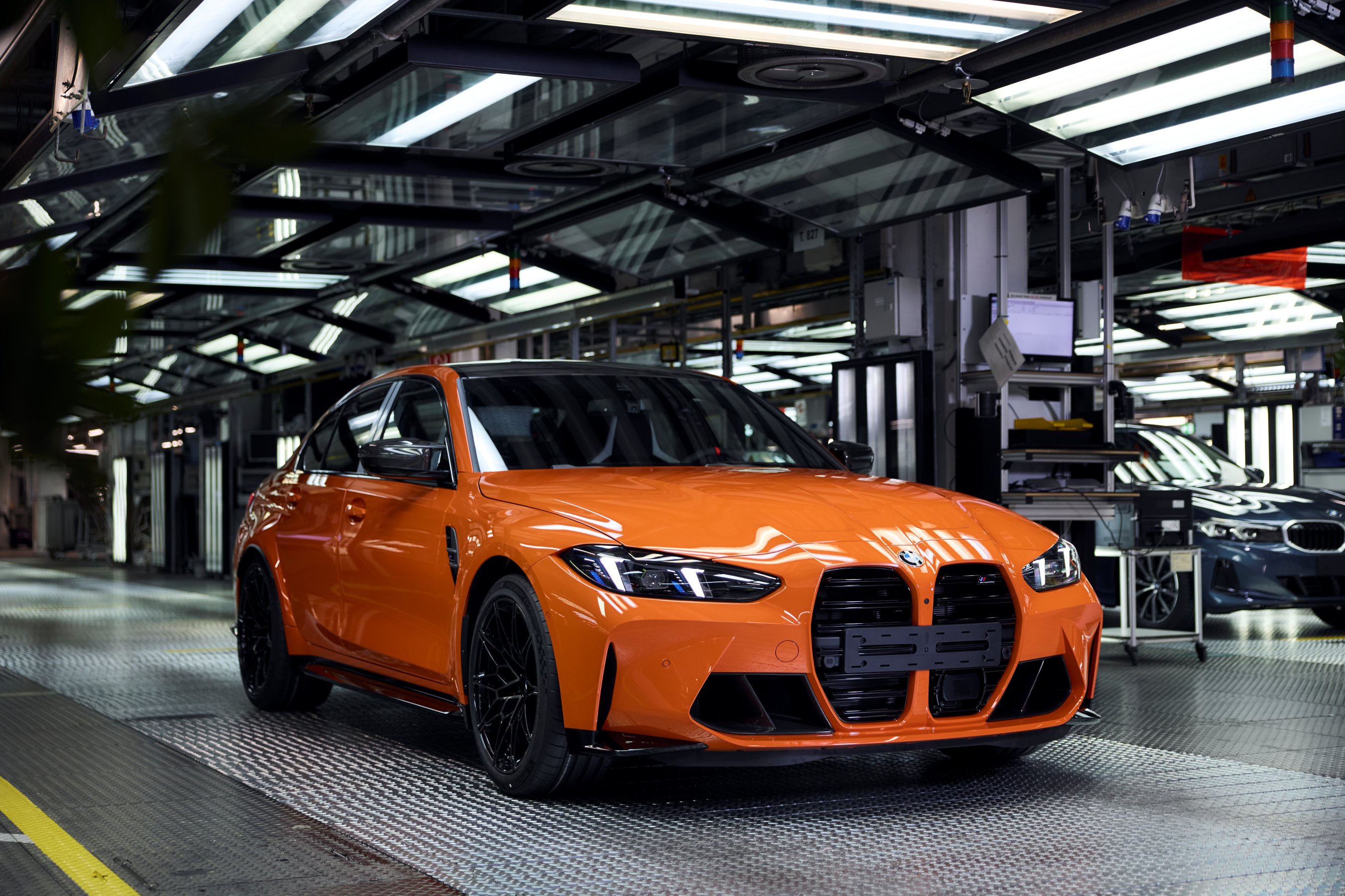 BMW M3 in BMW Individual Fire Orange III colour