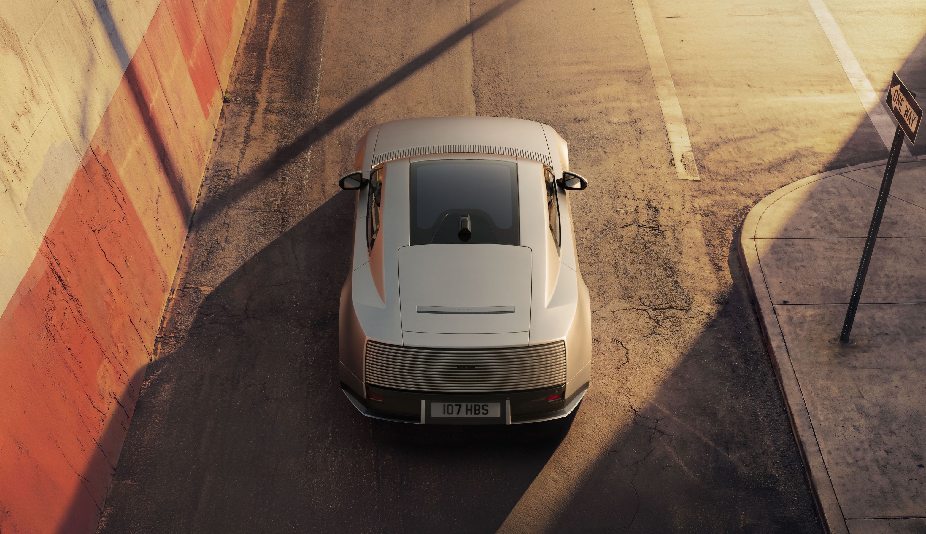 Jaguar Type 01 rear