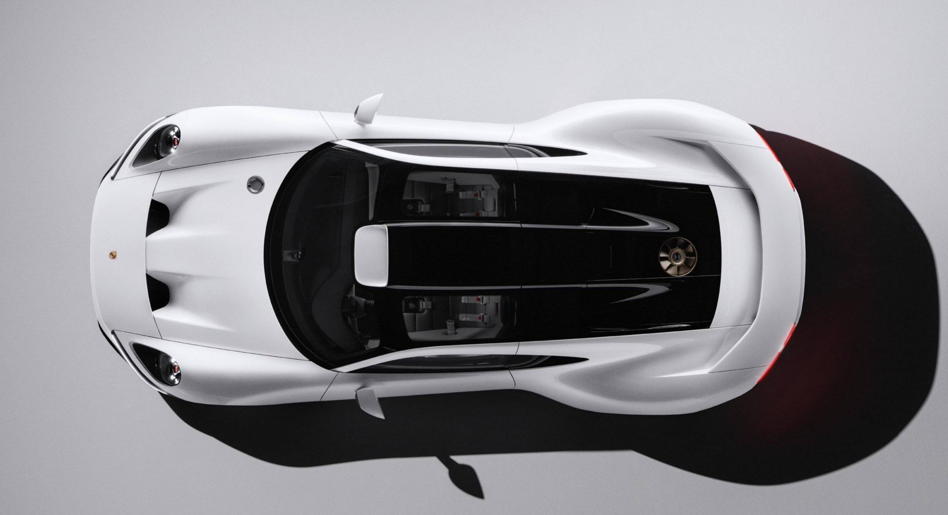 Porsche Mission S from above