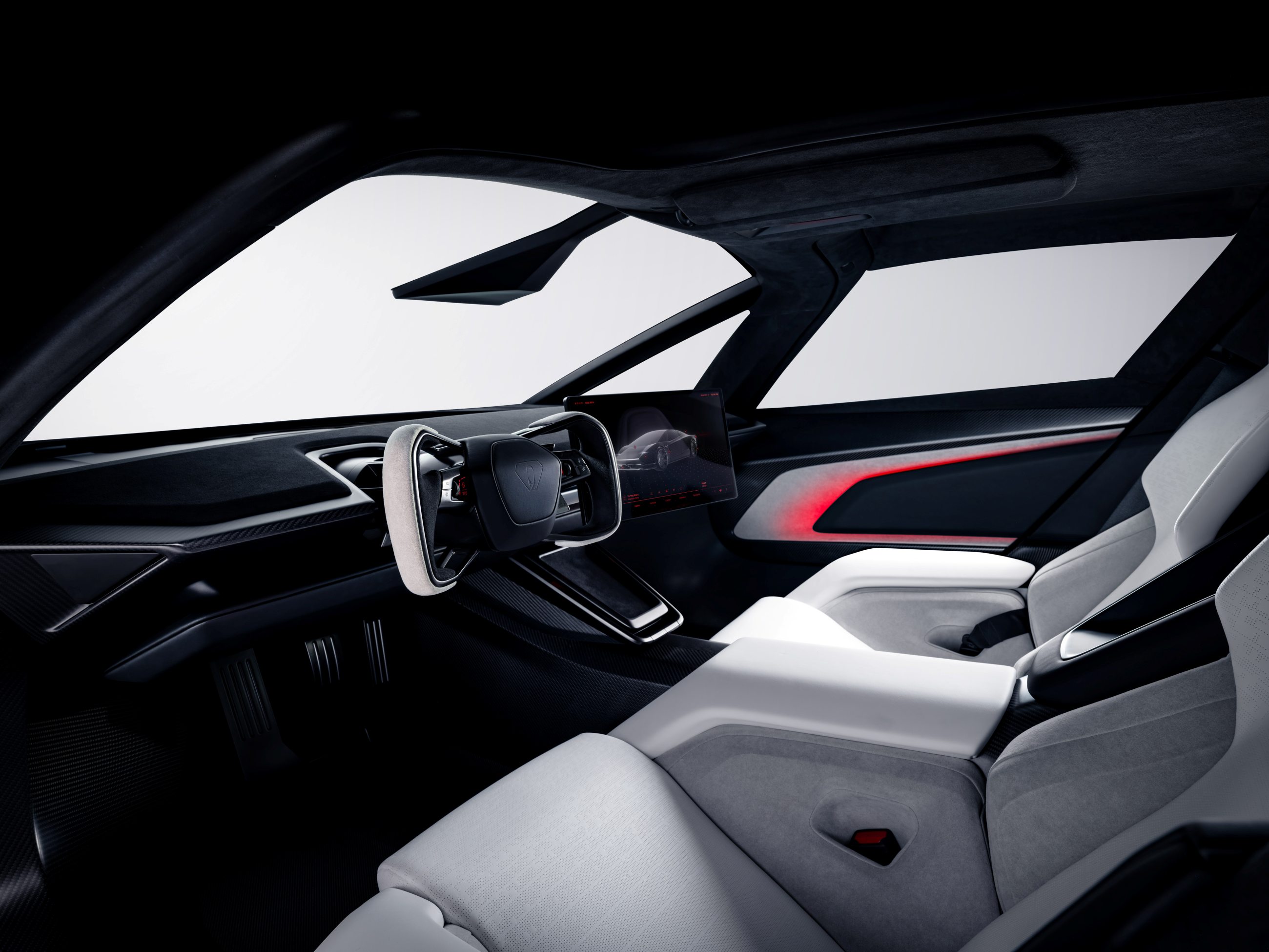 Tesla Roadster interior